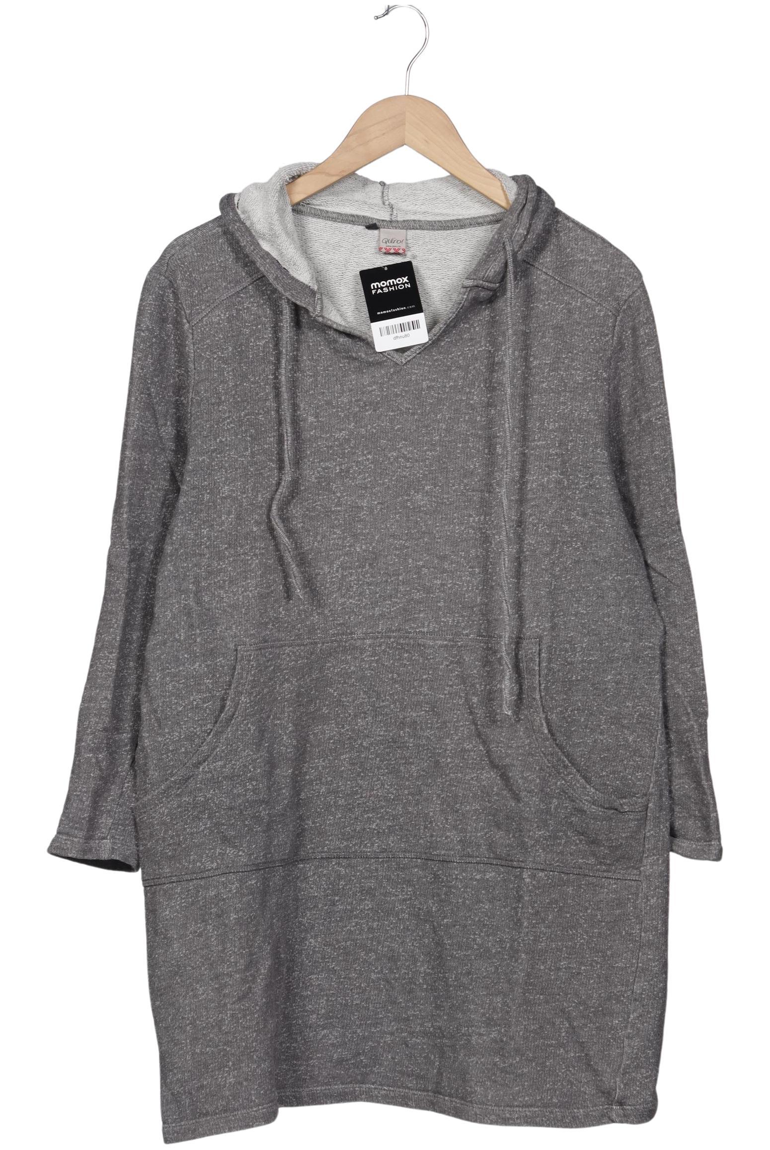 

Qiero Damen Kapuzenpullover, grau, Gr. 46