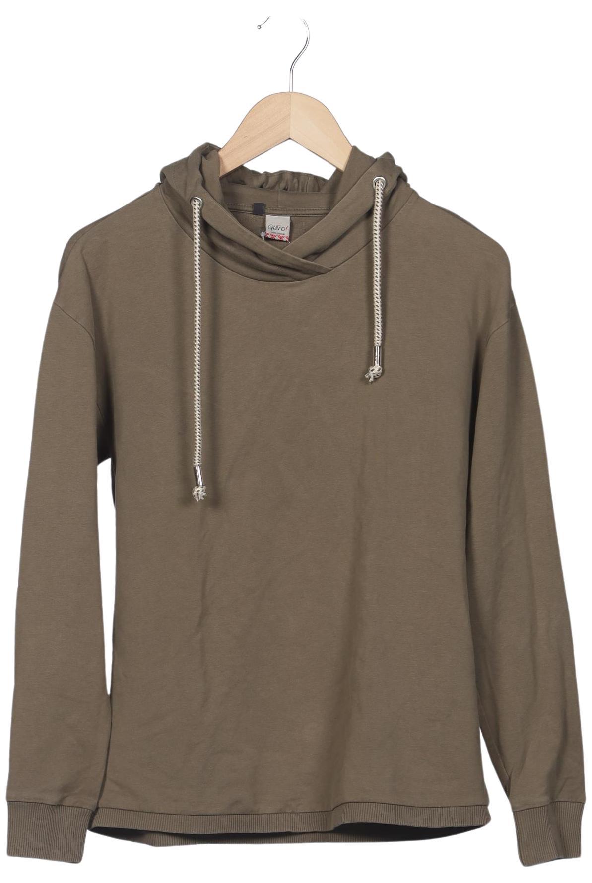 

Qiero Damen Kapuzenpullover, grün, Gr. 40