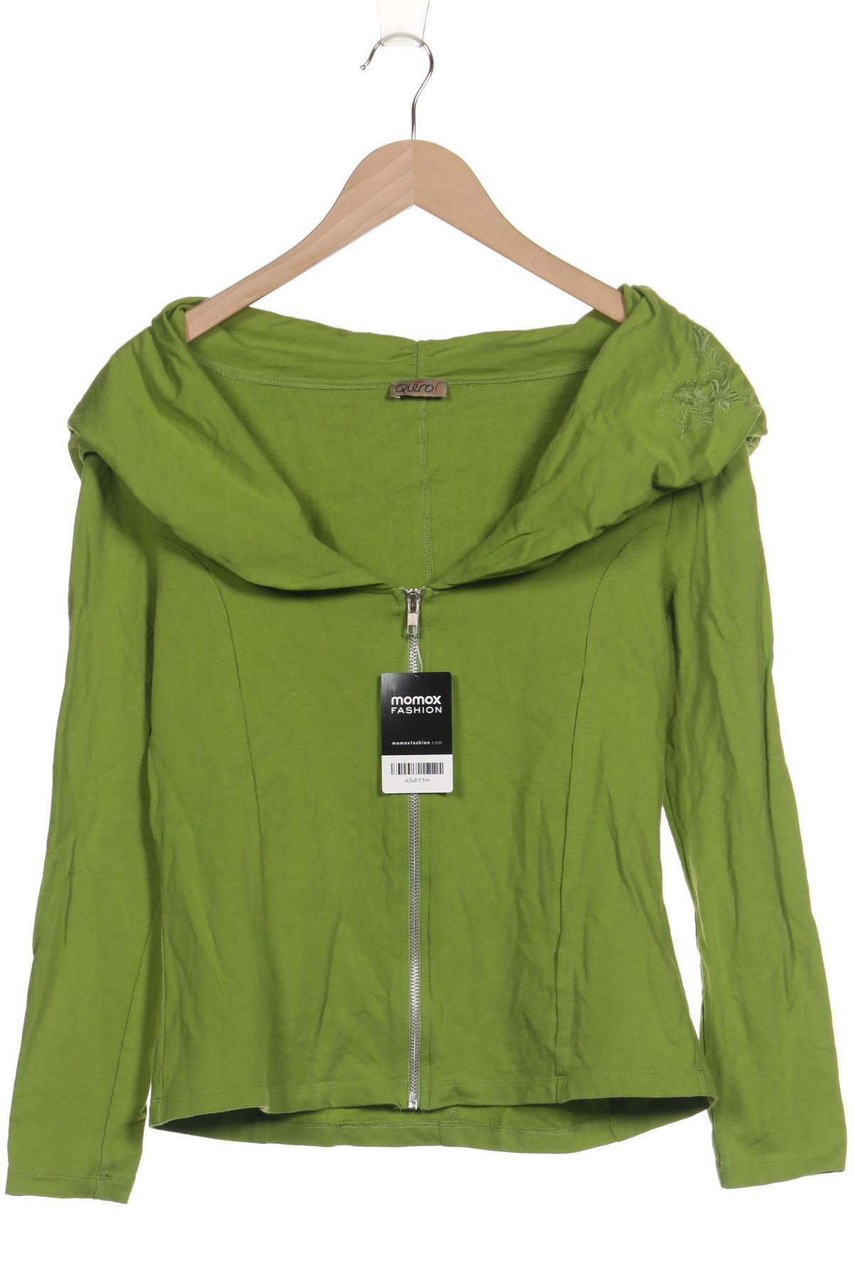 

Qiero Damen Kapuzenpullover, grün, Gr. 40
