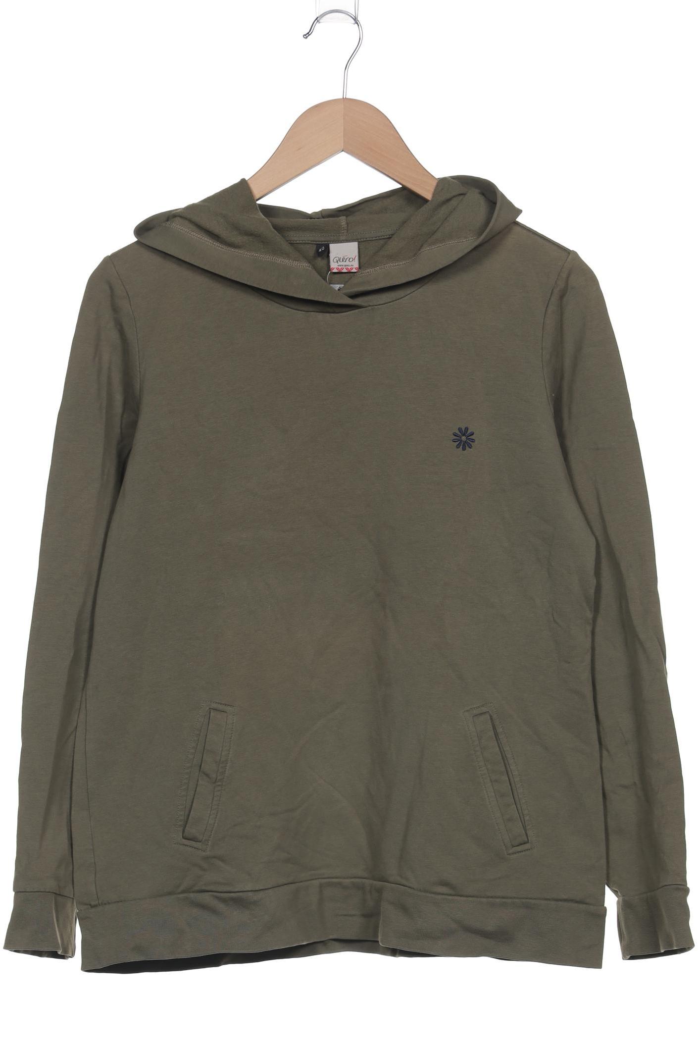 

Qiero Damen Kapuzenpullover, grün, Gr. 40