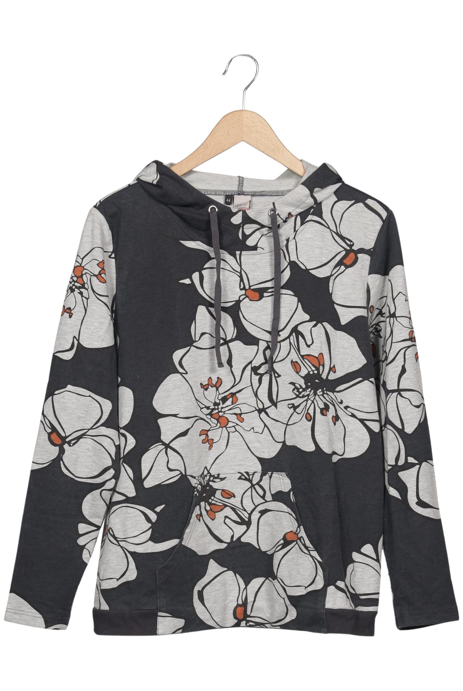 

Qiero Damen Kapuzenpullover, grau, Gr. 44