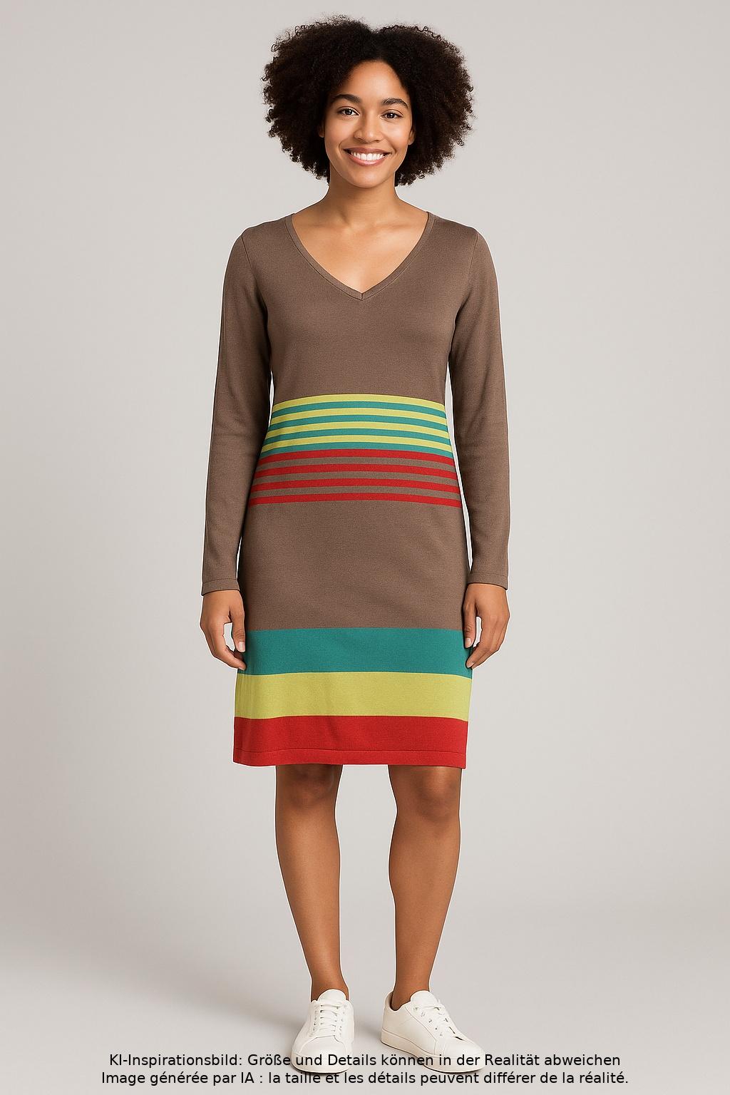 

Qiero Damen Kleid, mehrfarbig, Gr. 40