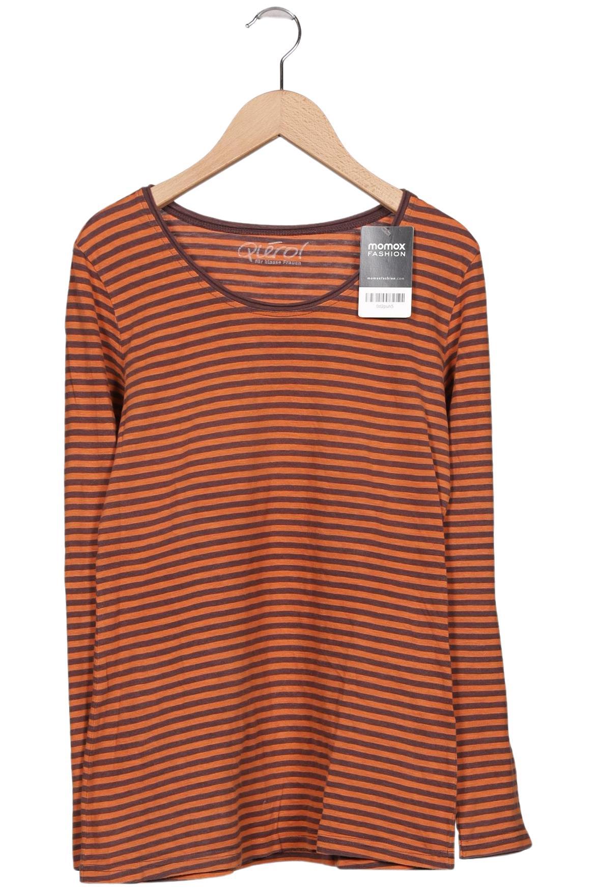 

Qiero Damen Langarmshirt, orange, Gr. 38