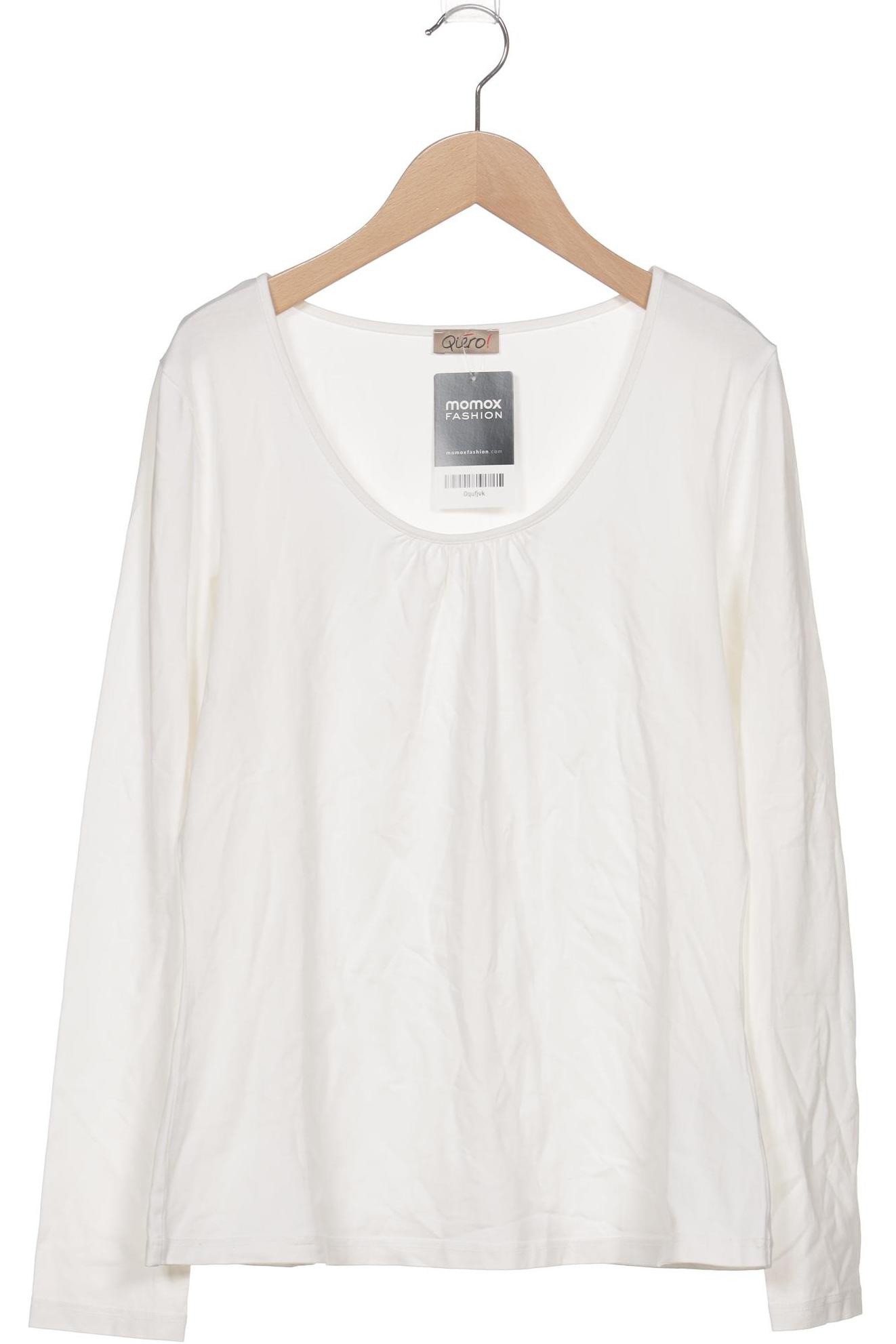 

Qiero Damen Langarmshirt, weiß, Gr. 40