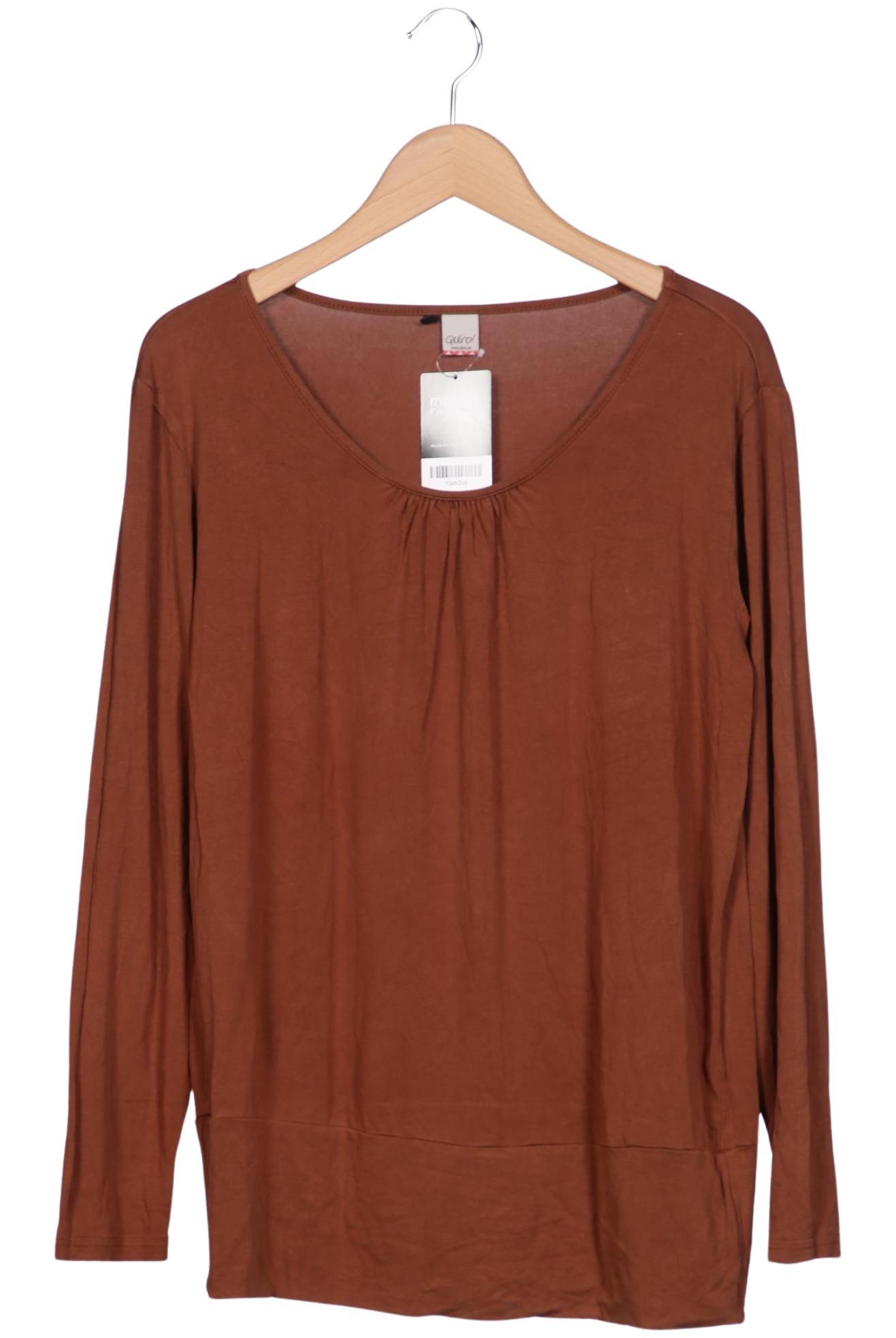 

Qiero Damen Langarmshirt, braun, Gr. 42