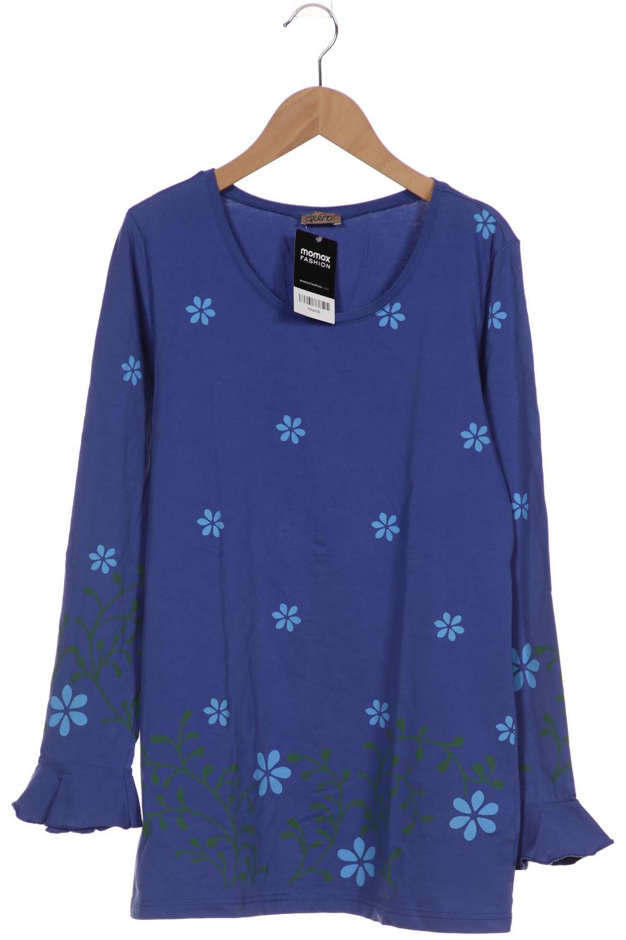

Qiero Damen Langarmshirt, marineblau, Gr. 40