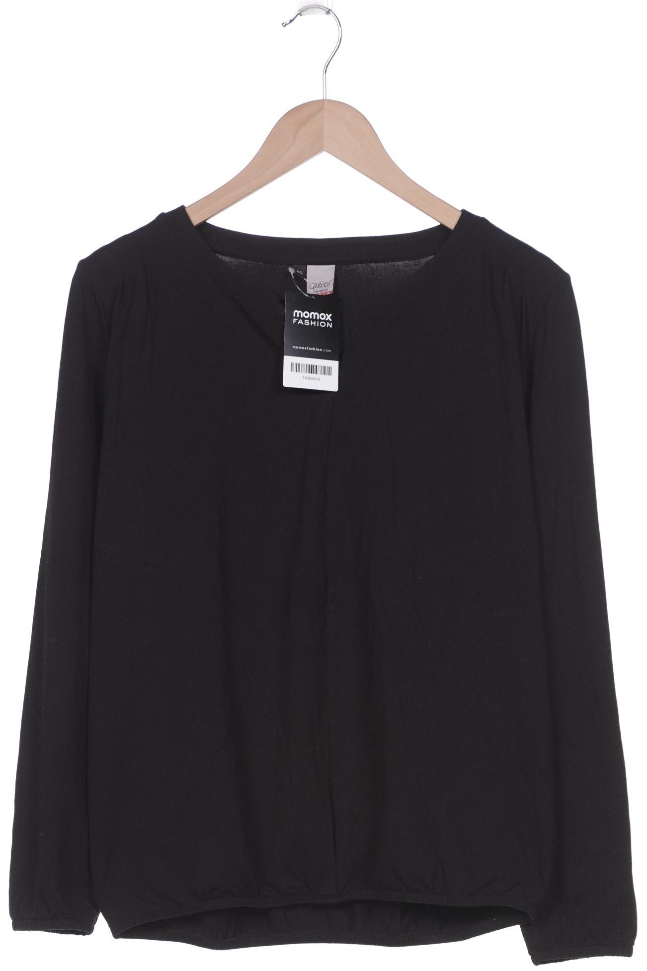 

Qiero Damen Langarmshirt, schwarz, Gr. 40