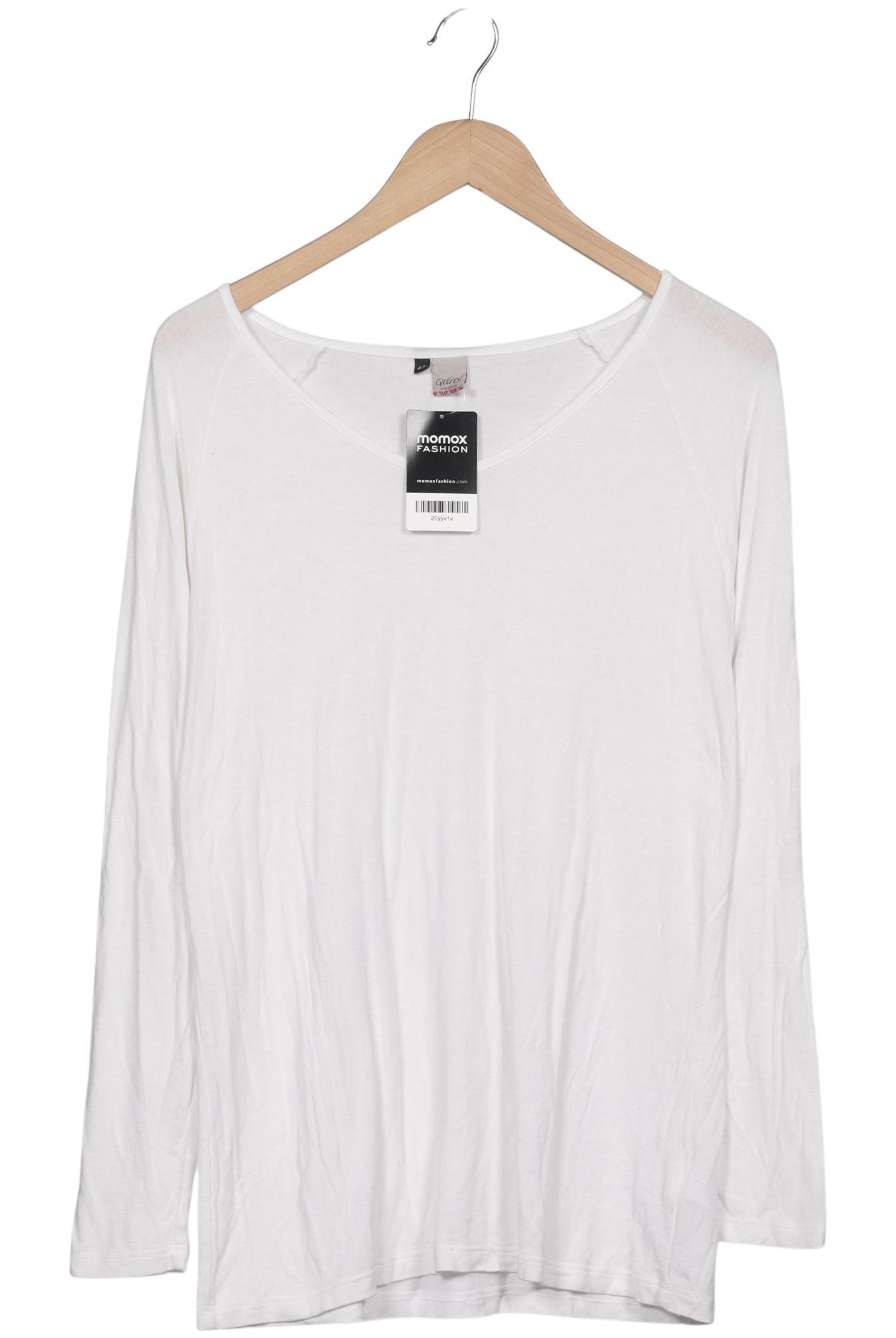 

Qiero Damen Langarmshirt, weiß, Gr. 42