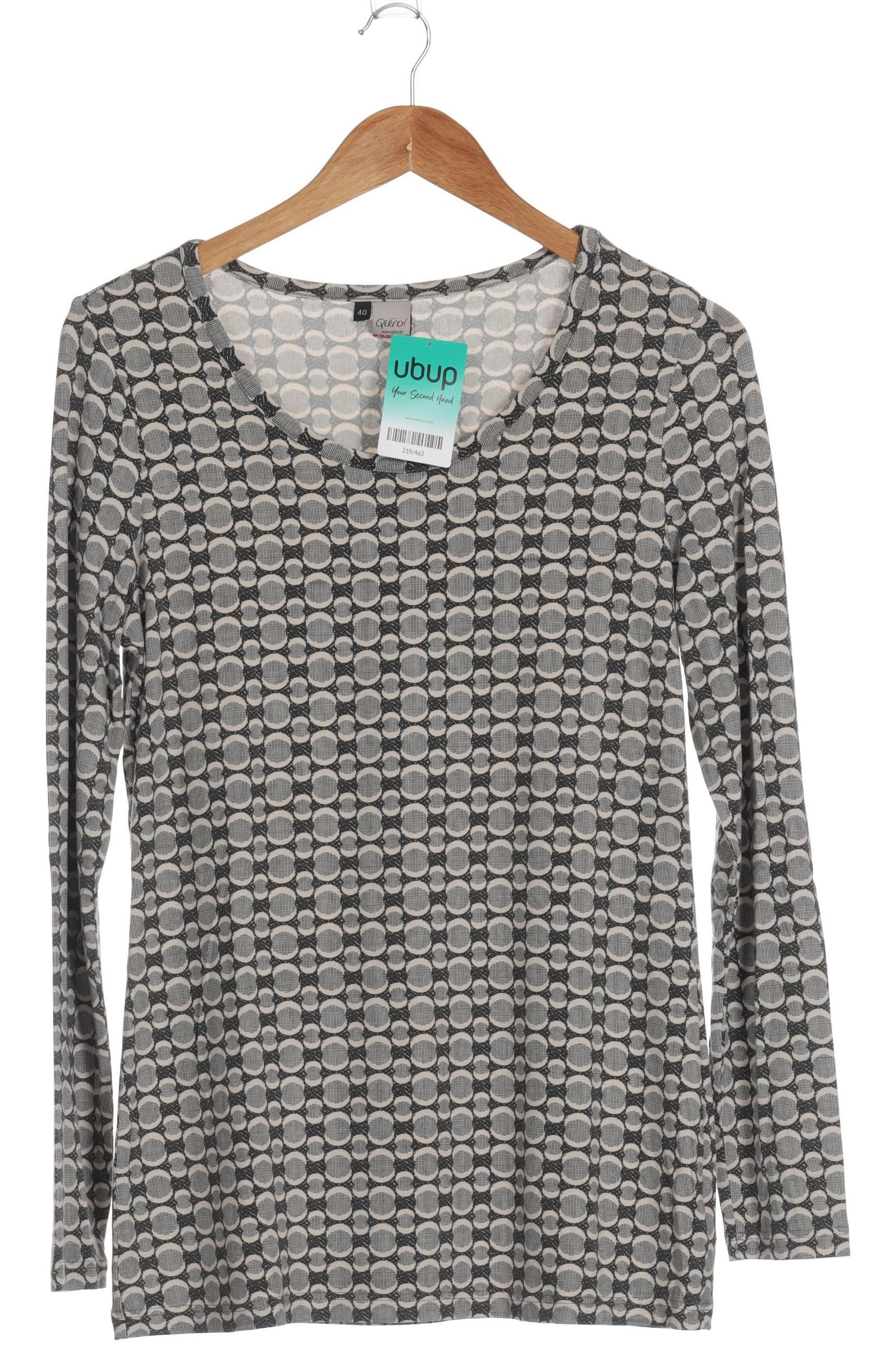 

Qiero Damen Langarmshirt, grau, Gr. 40