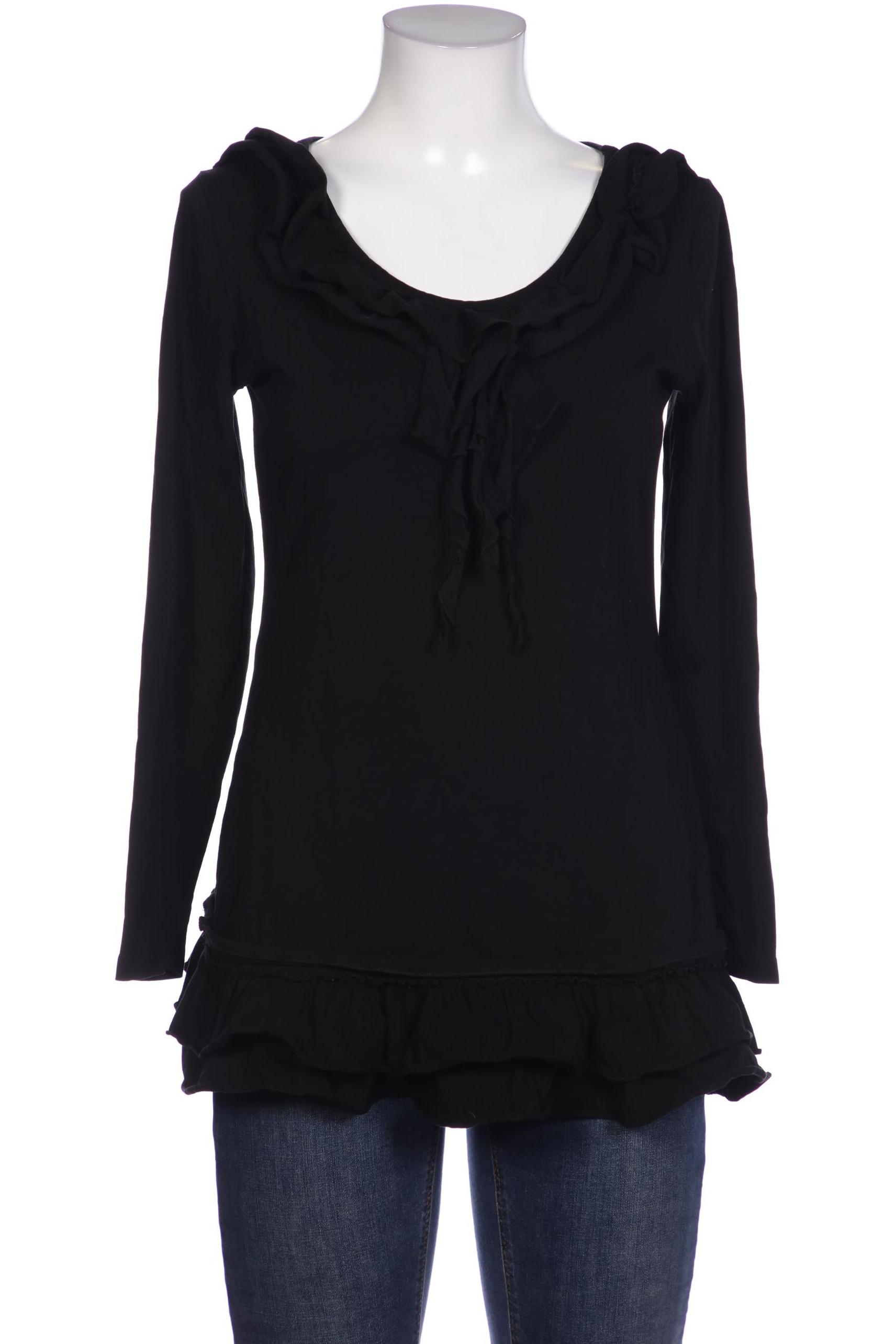 

Qiero Damen Langarmshirt, schwarz, Gr. 38