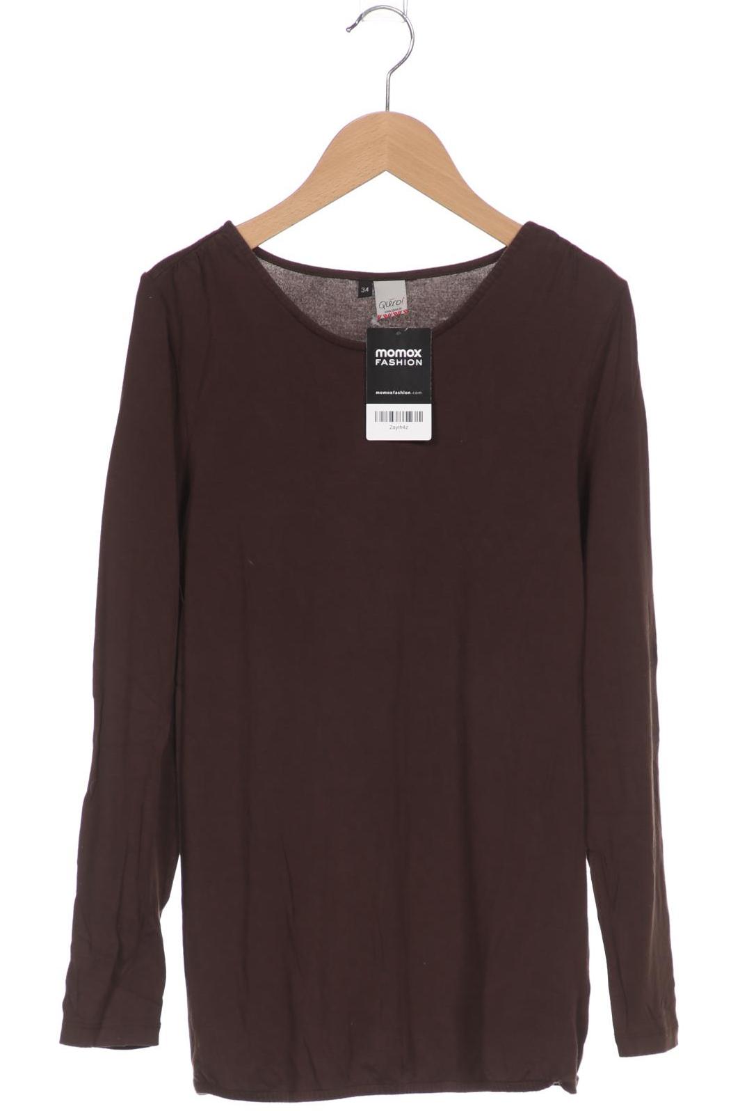 

Qiero Damen Langarmshirt, braun, Gr. 34
