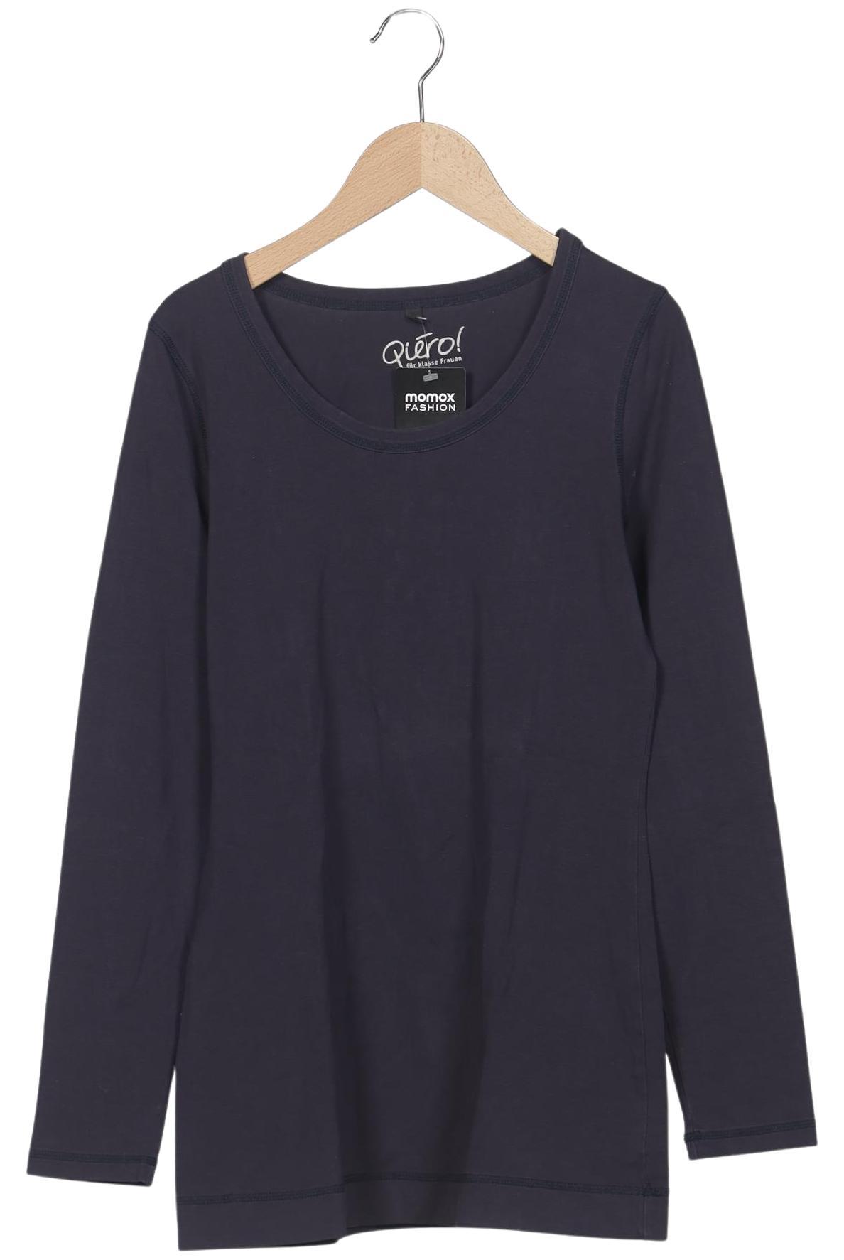 

Qiero Damen Langarmshirt, marineblau, Gr. 38