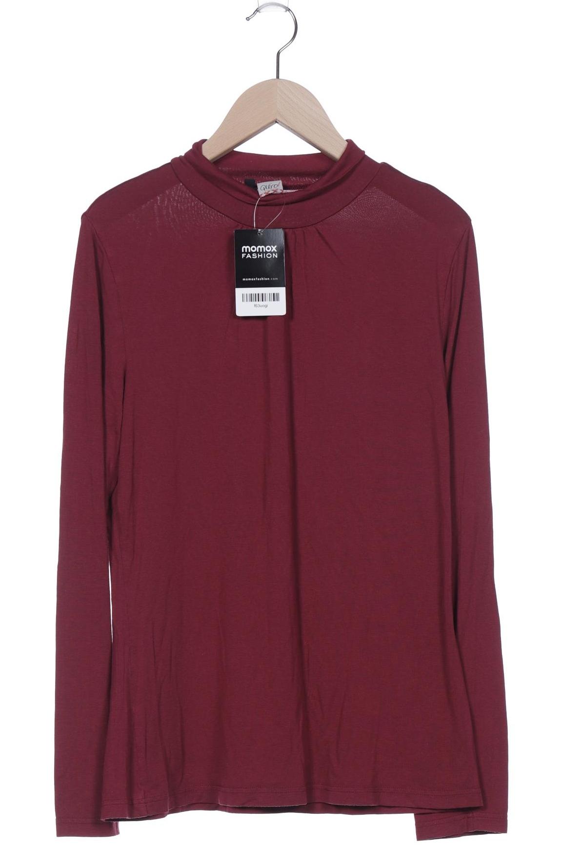 

Qiero Damen Langarmshirt, bordeaux, Gr. 40