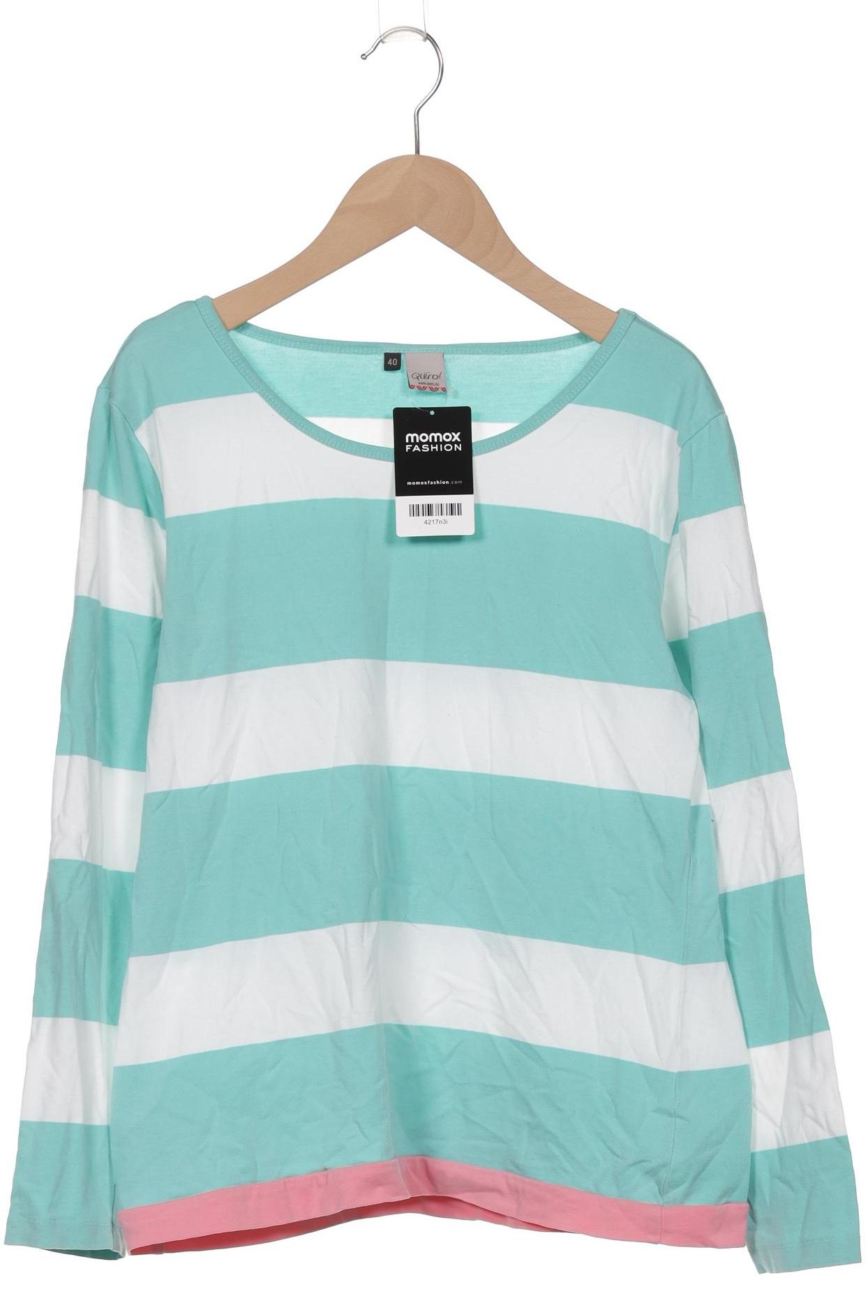 

Qiero Damen Langarmshirt, türkis, Gr. 40