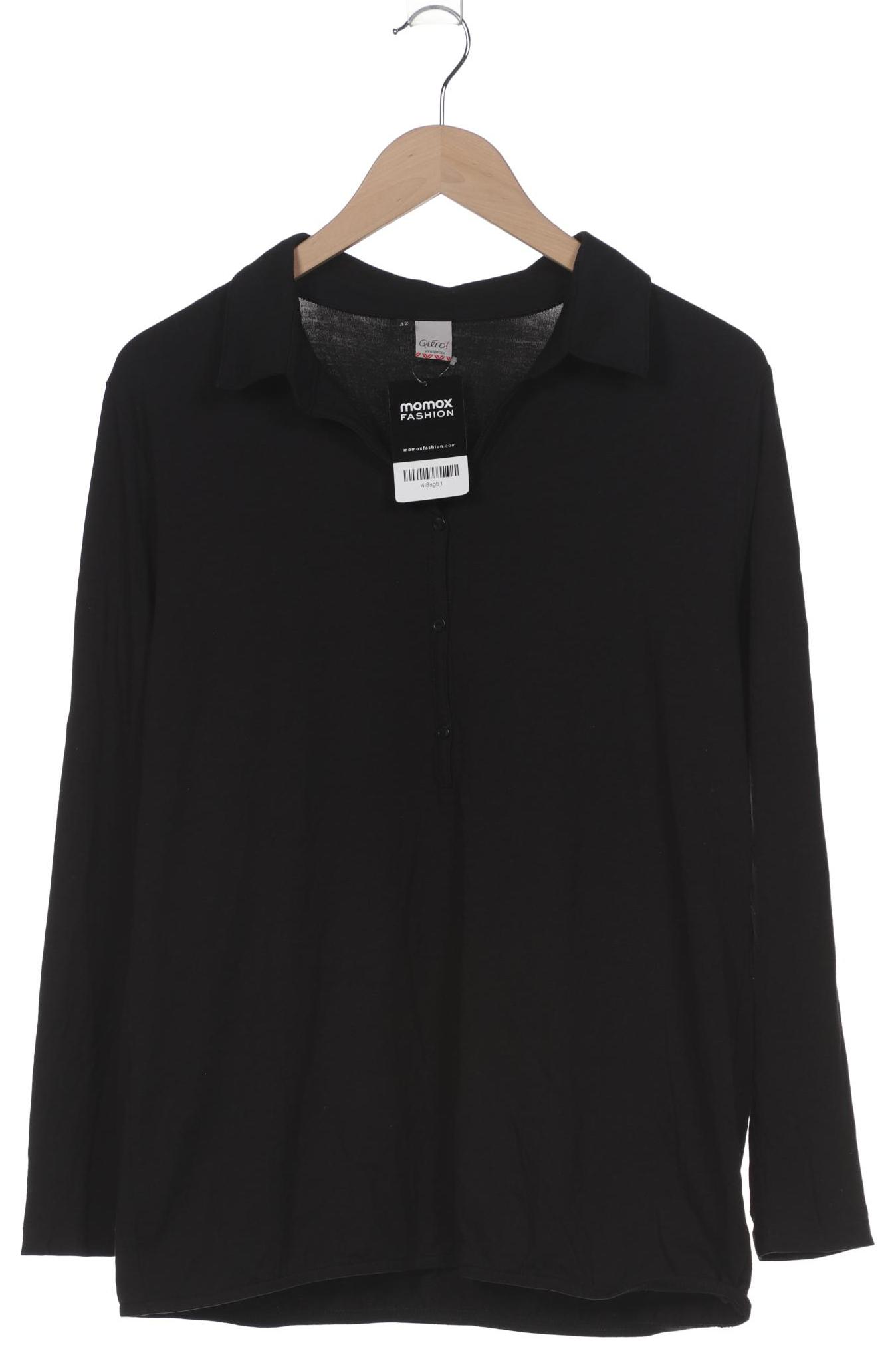 

Qiero Damen Langarmshirt, schwarz, Gr. 42