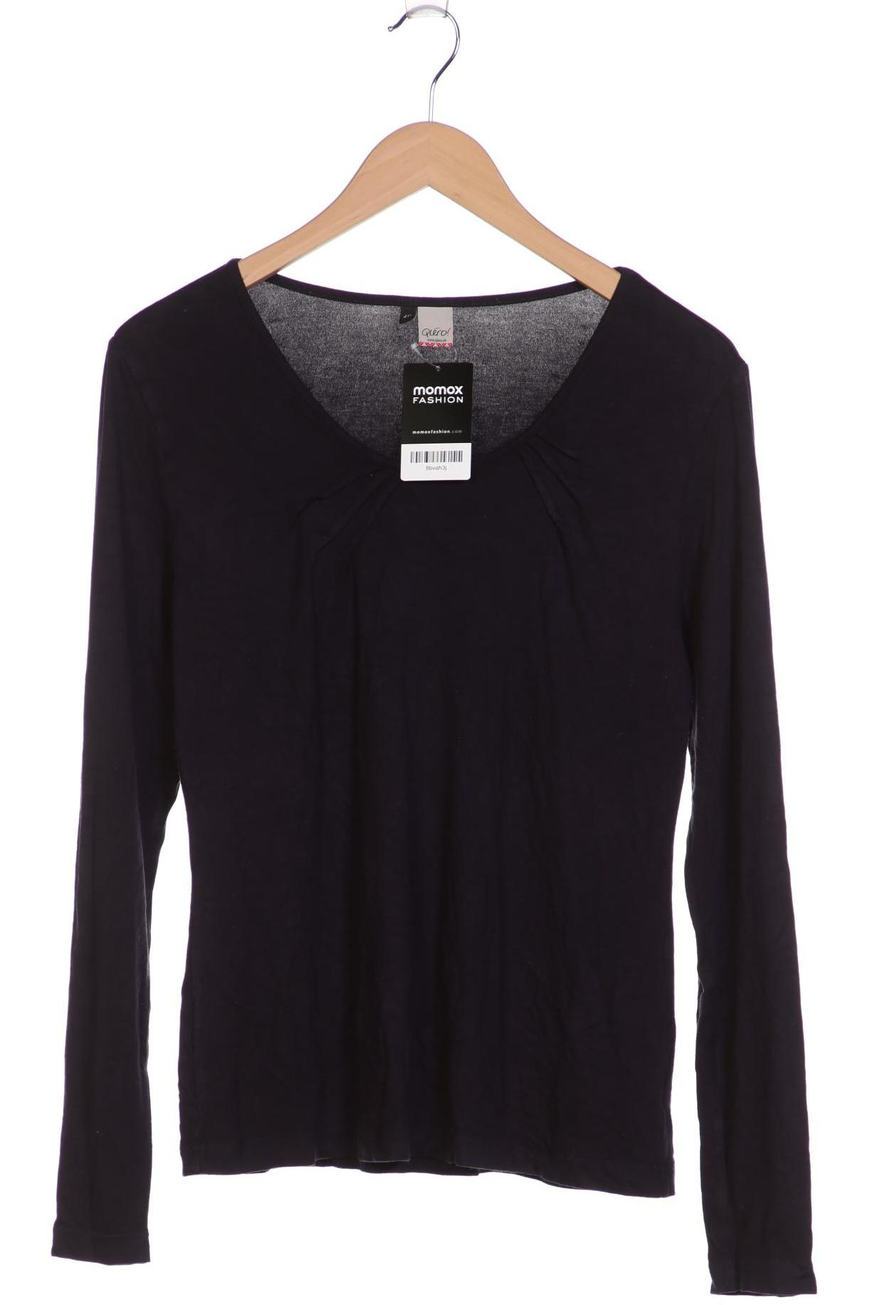 

Qiero Damen Langarmshirt, marineblau, Gr. 40