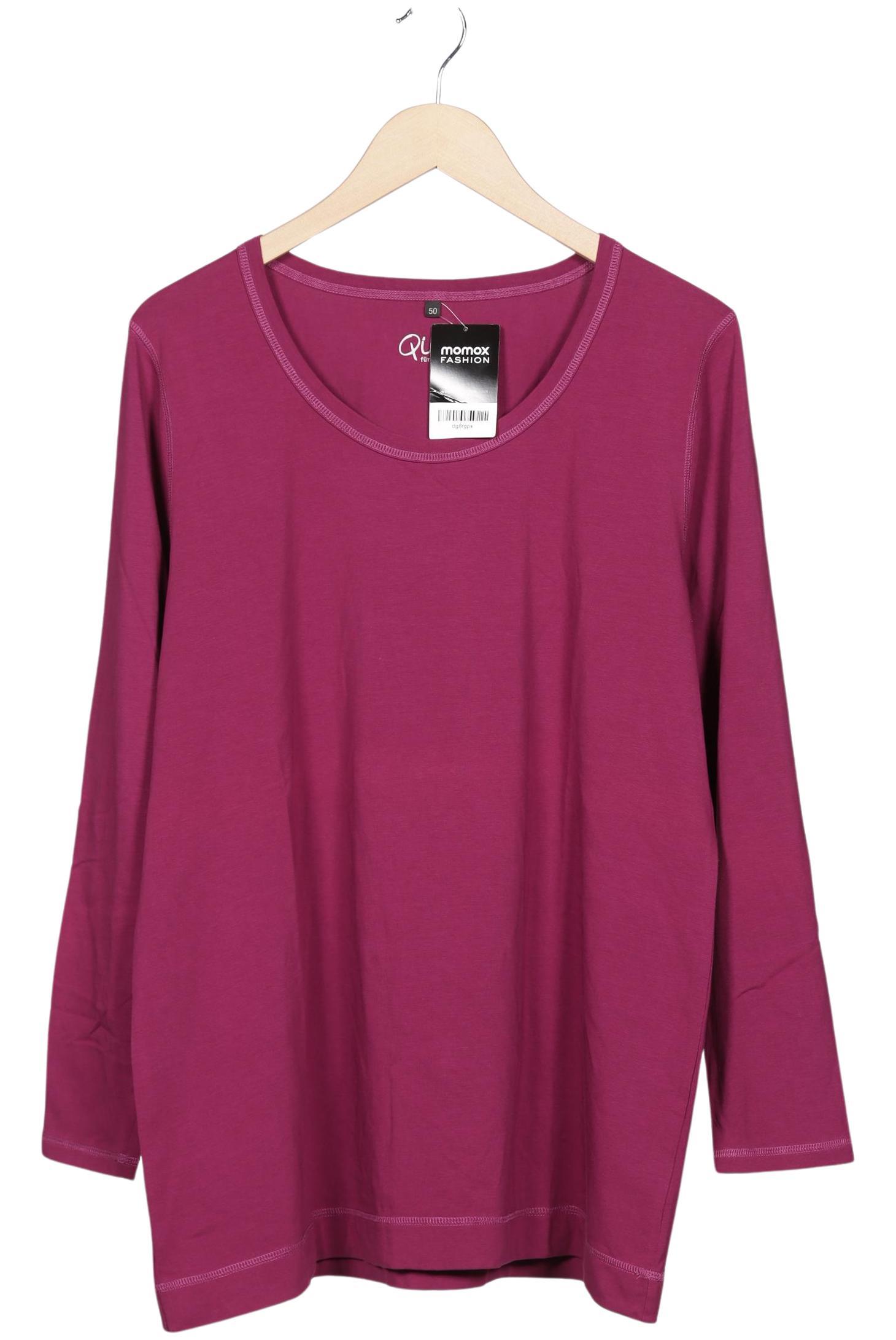 

Qiero Damen Langarmshirt, flieder, Gr. 50