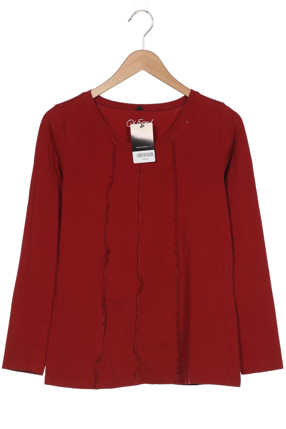 

Qiero Damen Langarmshirt, rot, Gr. 40