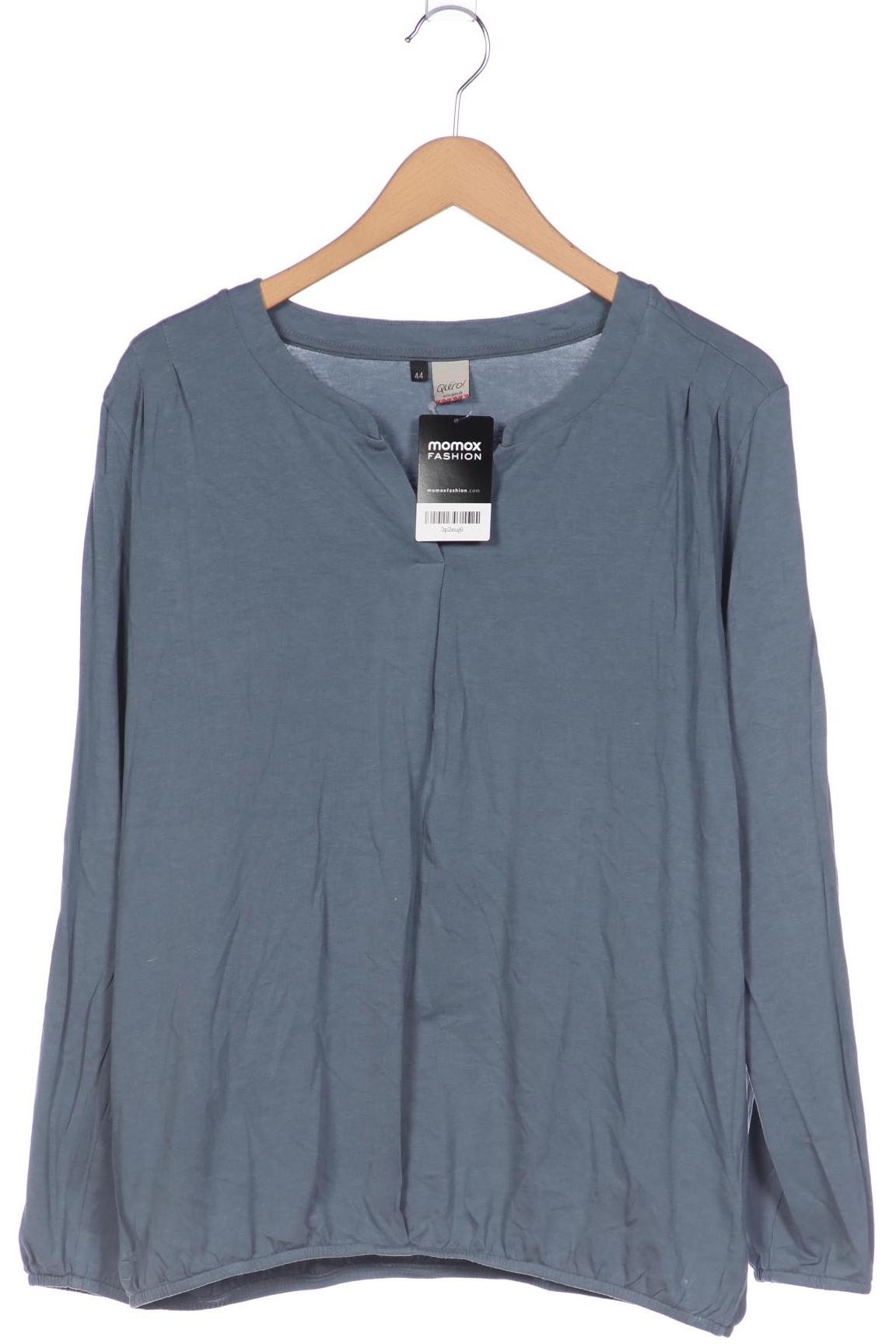 

Qiero Damen Langarmshirt, blau, Gr. 44