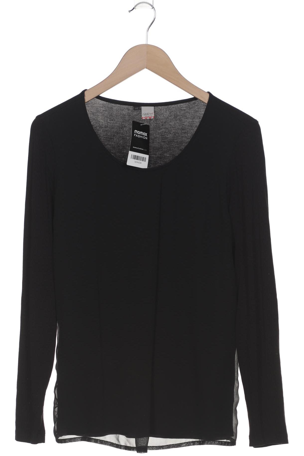 

Qiero Damen Langarmshirt, schwarz, Gr. 40