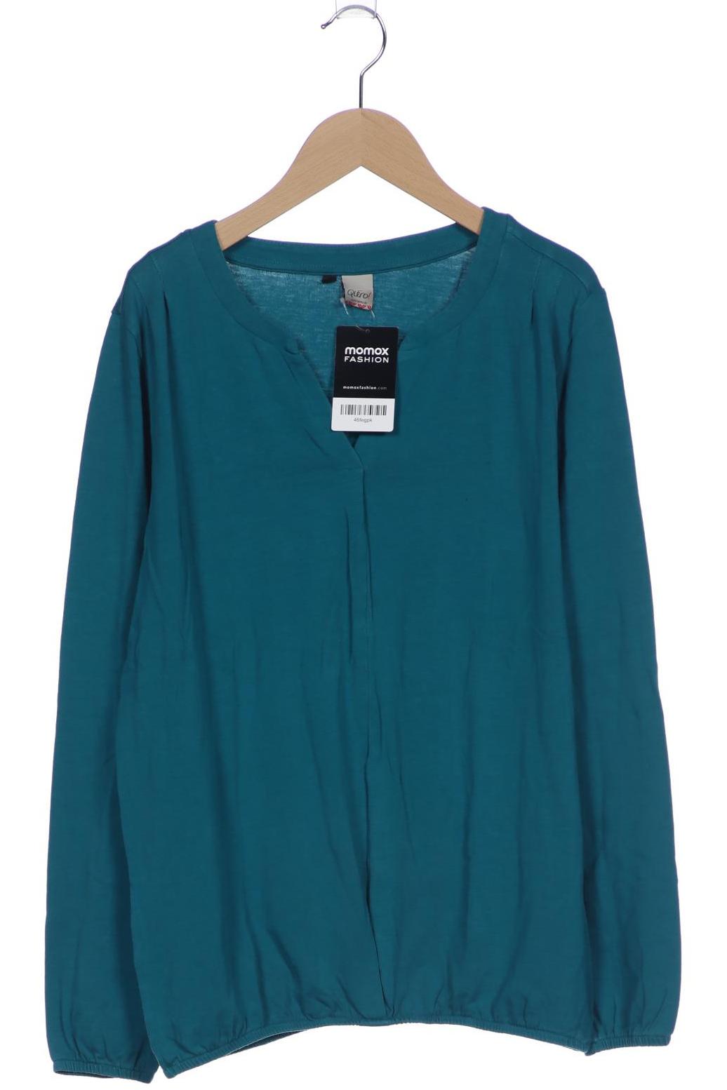 

Qiero Damen Langarmshirt, türkis, Gr. 38