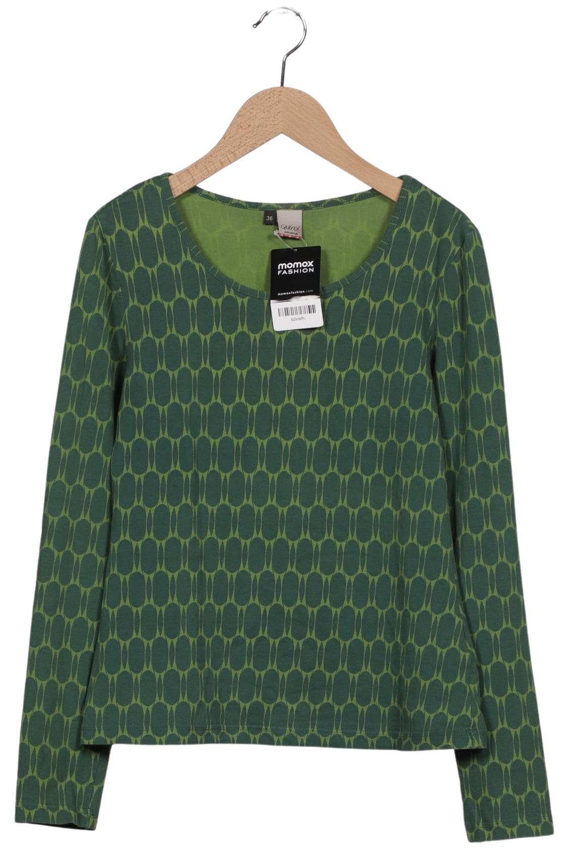 

Qiero Damen Langarmshirt, grün, Gr. 36
