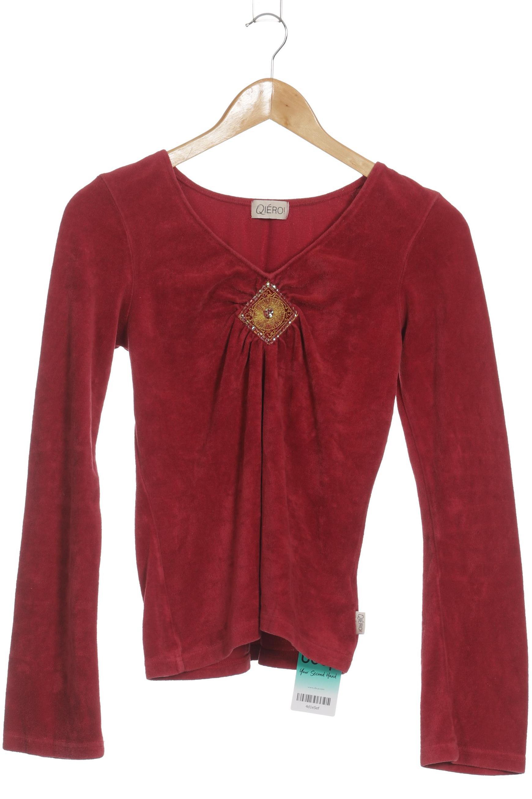 

Qiero Damen Langarmshirt, rot, Gr. 36
