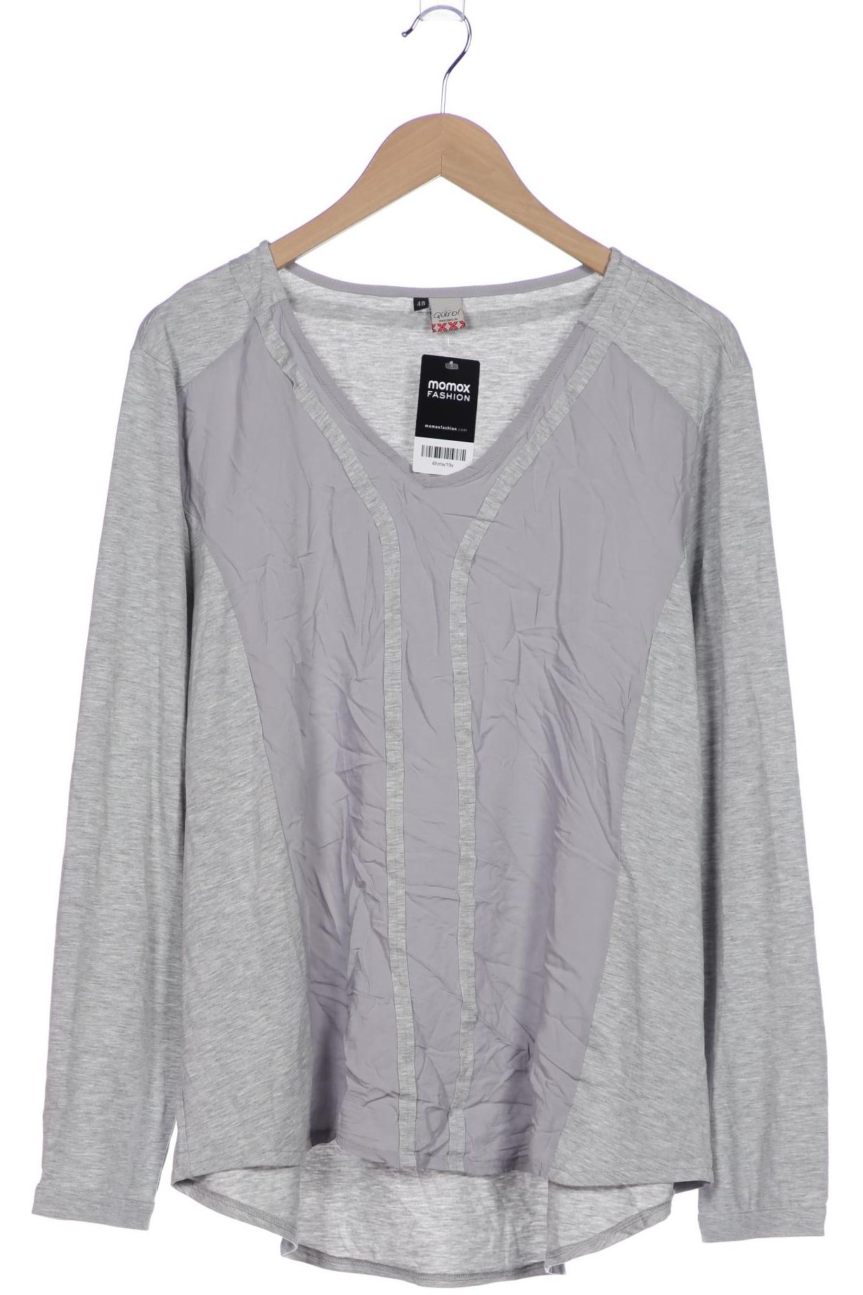 

Qiero Damen Langarmshirt, grau, Gr. 48