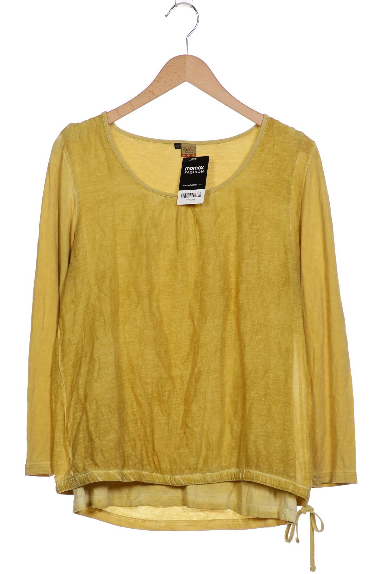 

Qiero Damen Langarmshirt, gelb, Gr. 42