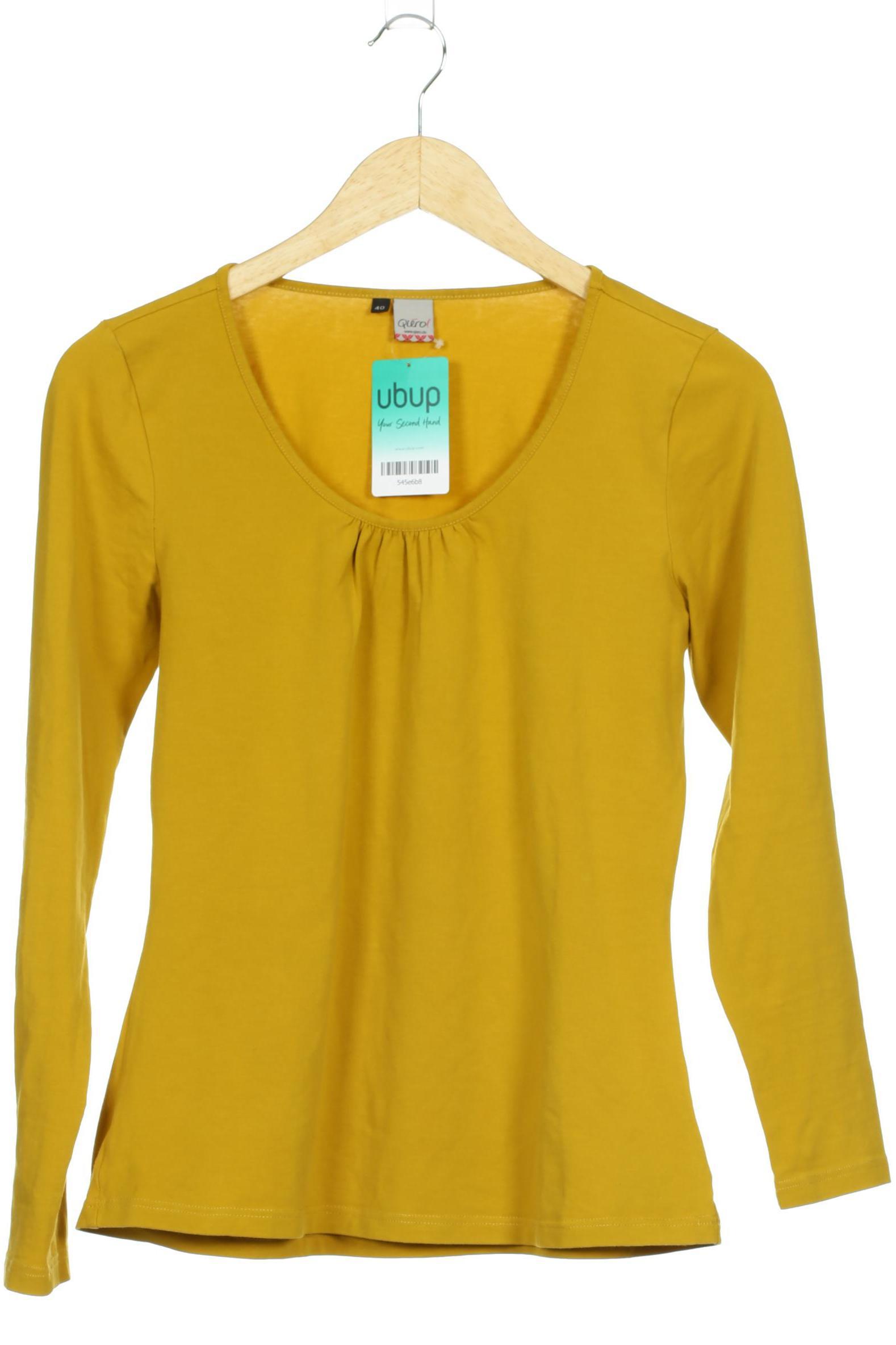 

Qiero Damen Langarmshirt, gelb, Gr. 40