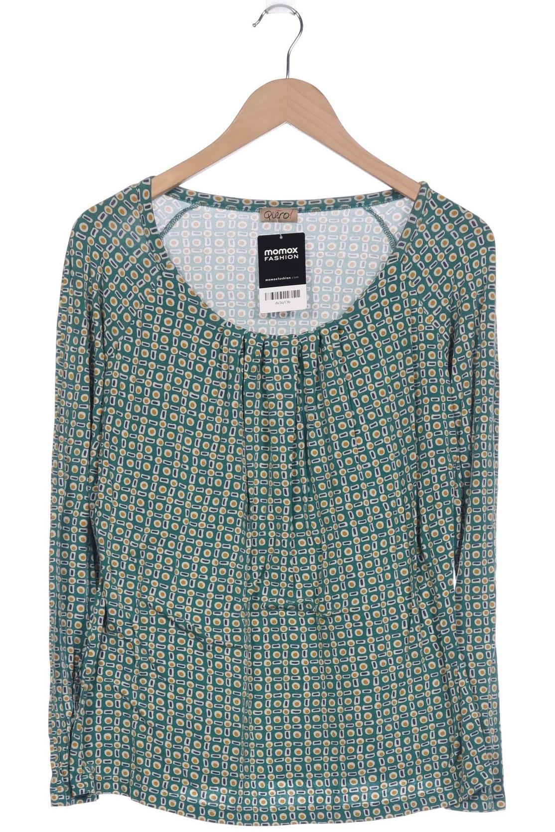 

Qiero Damen Langarmshirt, türkis, Gr. 42