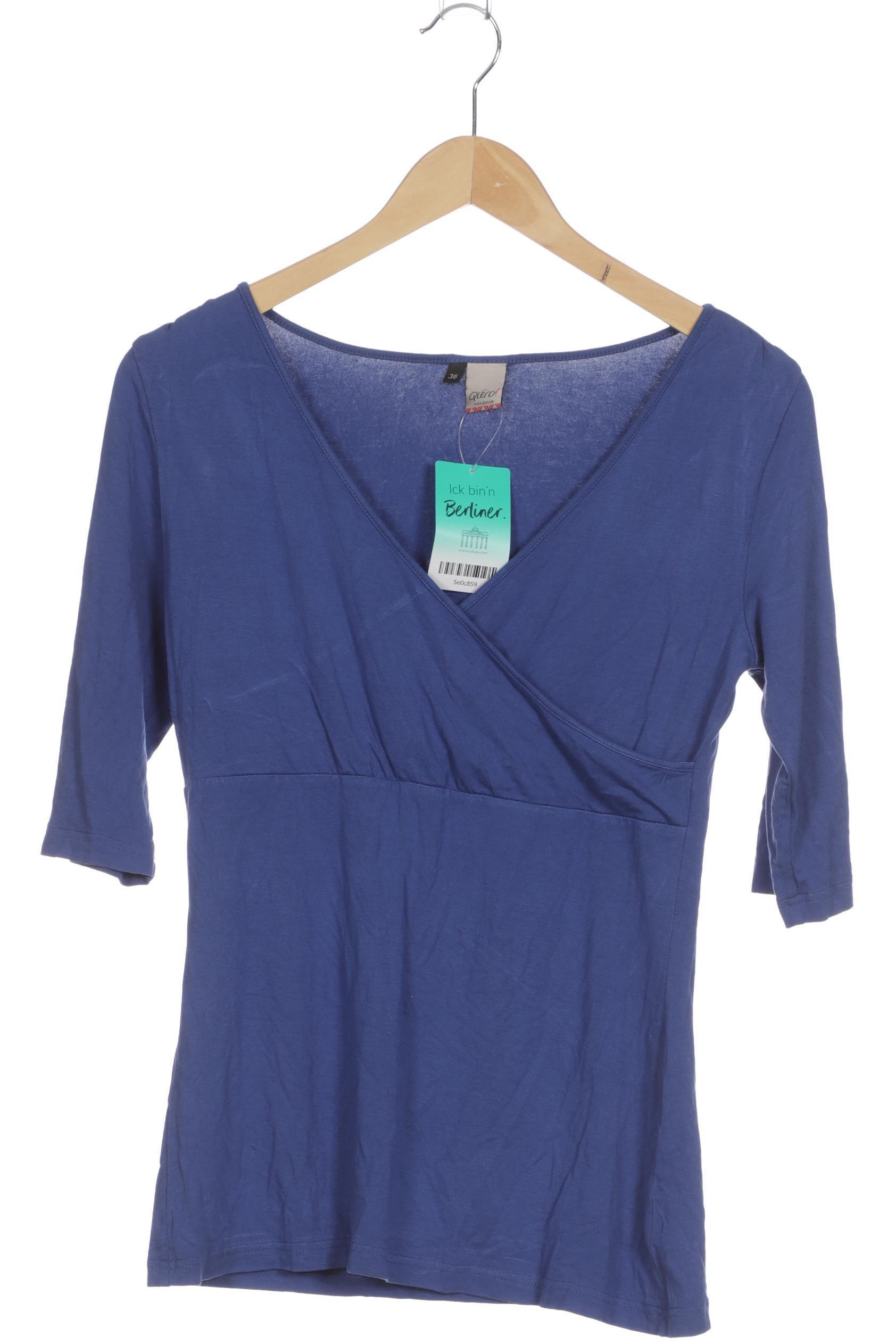

Qiero Damen Langarmshirt, blau, Gr. 36