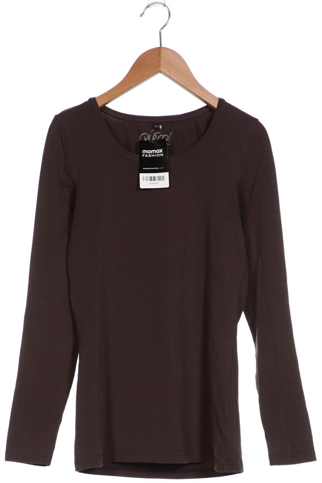 

Qiero Damen Langarmshirt, grau, Gr. 34