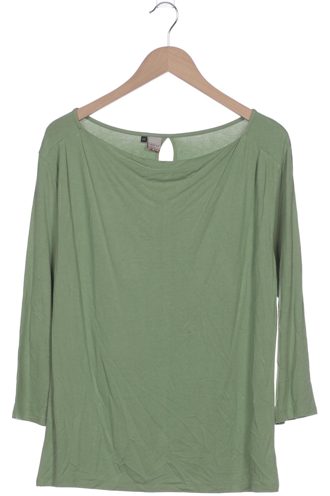

Qiero Damen Langarmshirt, grün, Gr. 42