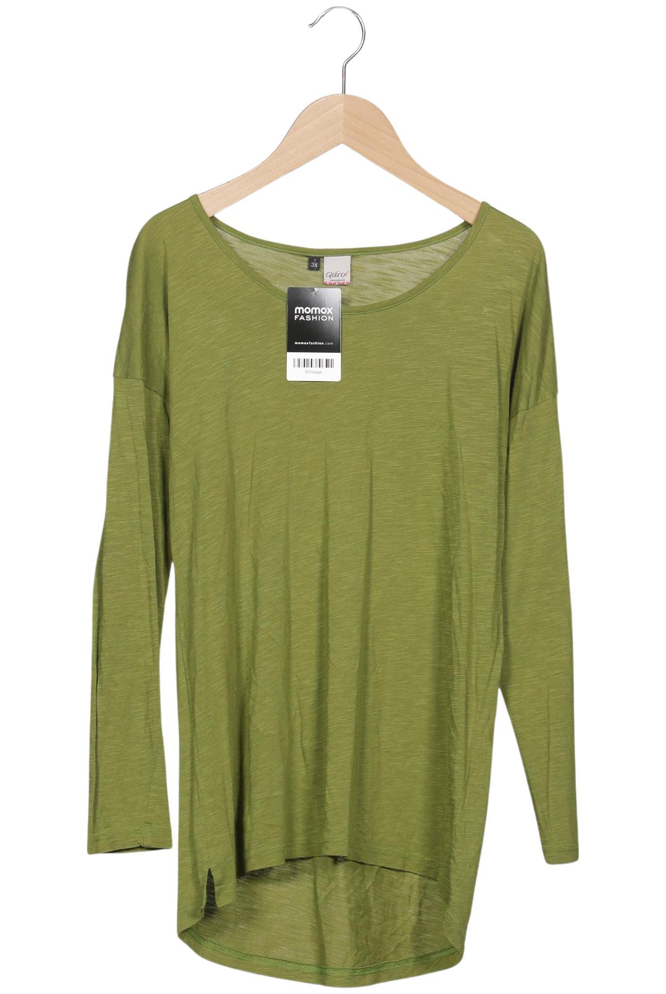 

Qiero Damen Langarmshirt, grün, Gr. 34
