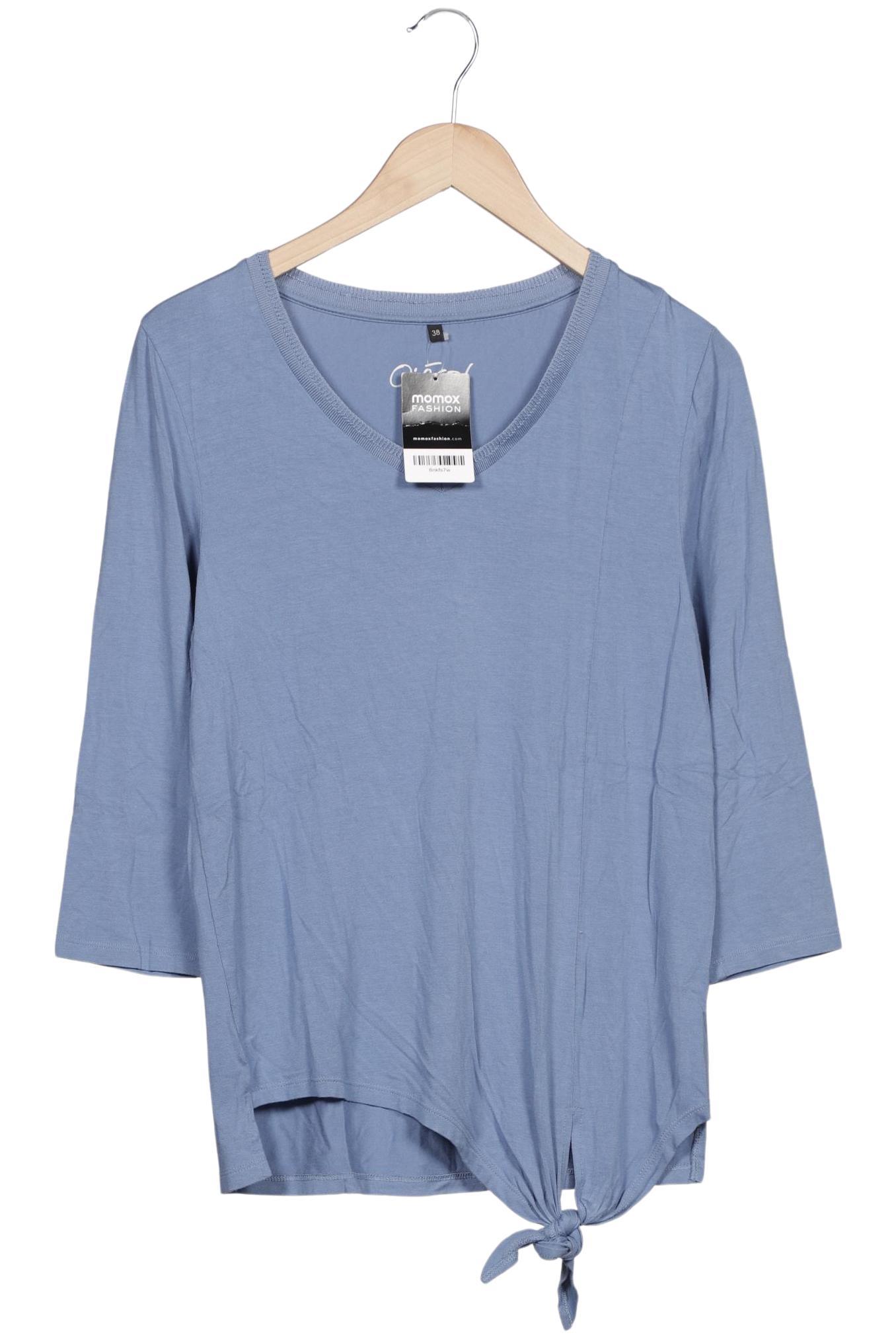 

Qiero Damen Langarmshirt, blau, Gr. 38