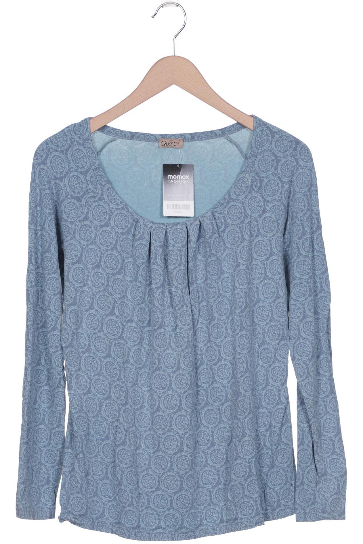 

Qiero Damen Langarmshirt, hellblau, Gr. 42