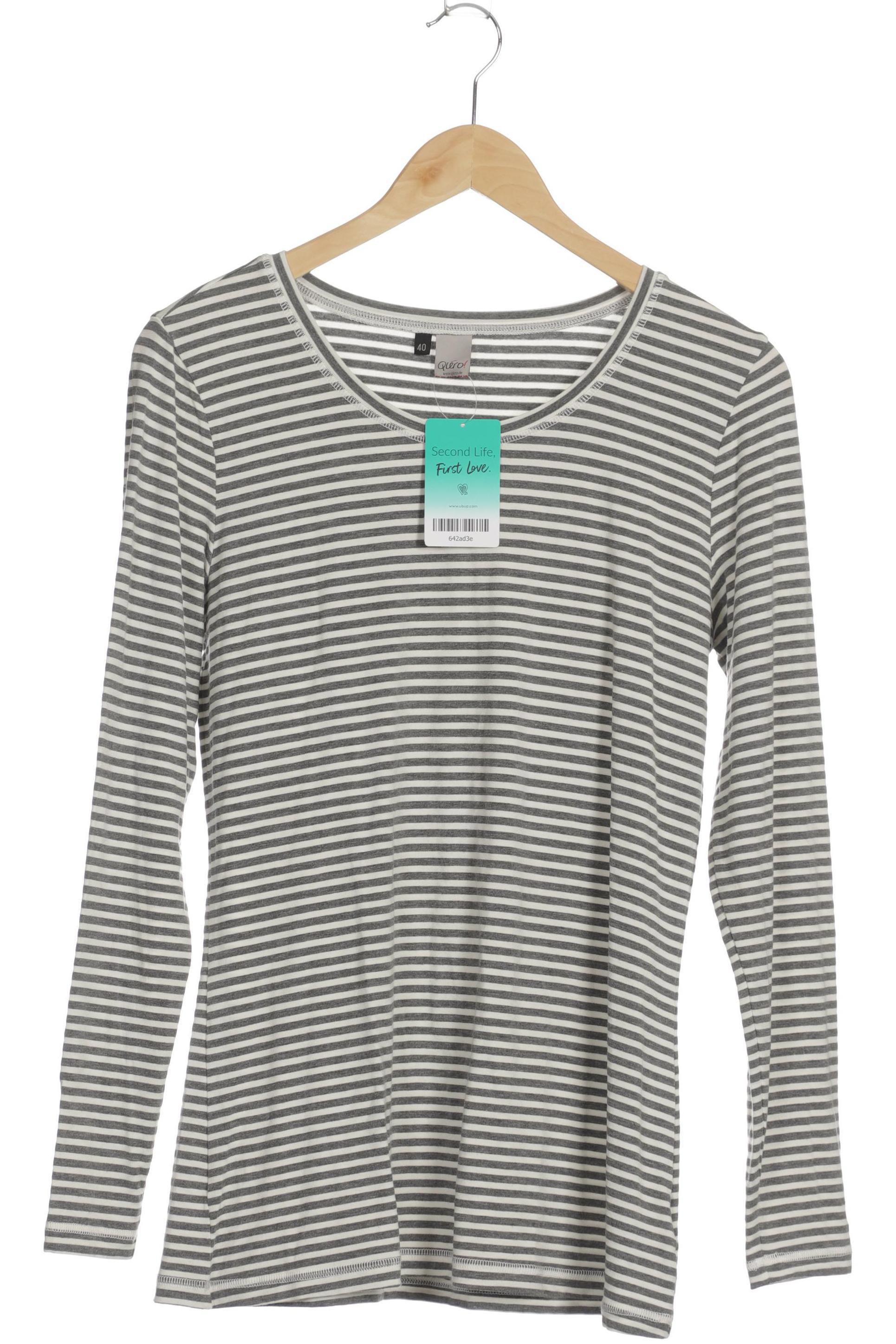 

Qiero Damen Langarmshirt, grau, Gr. 40