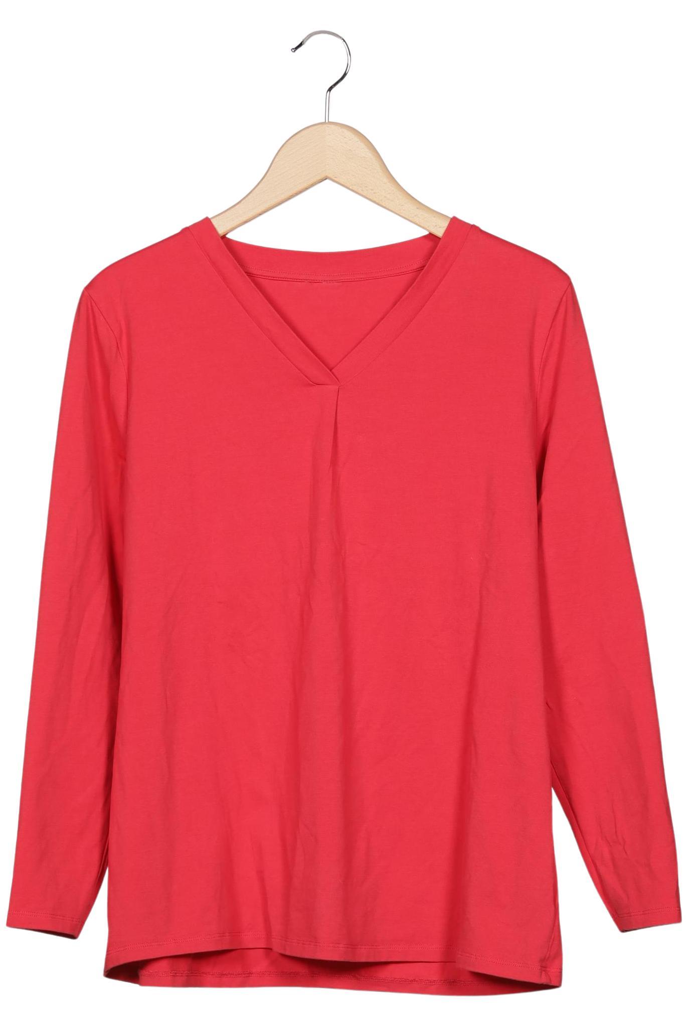 

Qiero Damen Langarmshirt, rot, Gr. 42