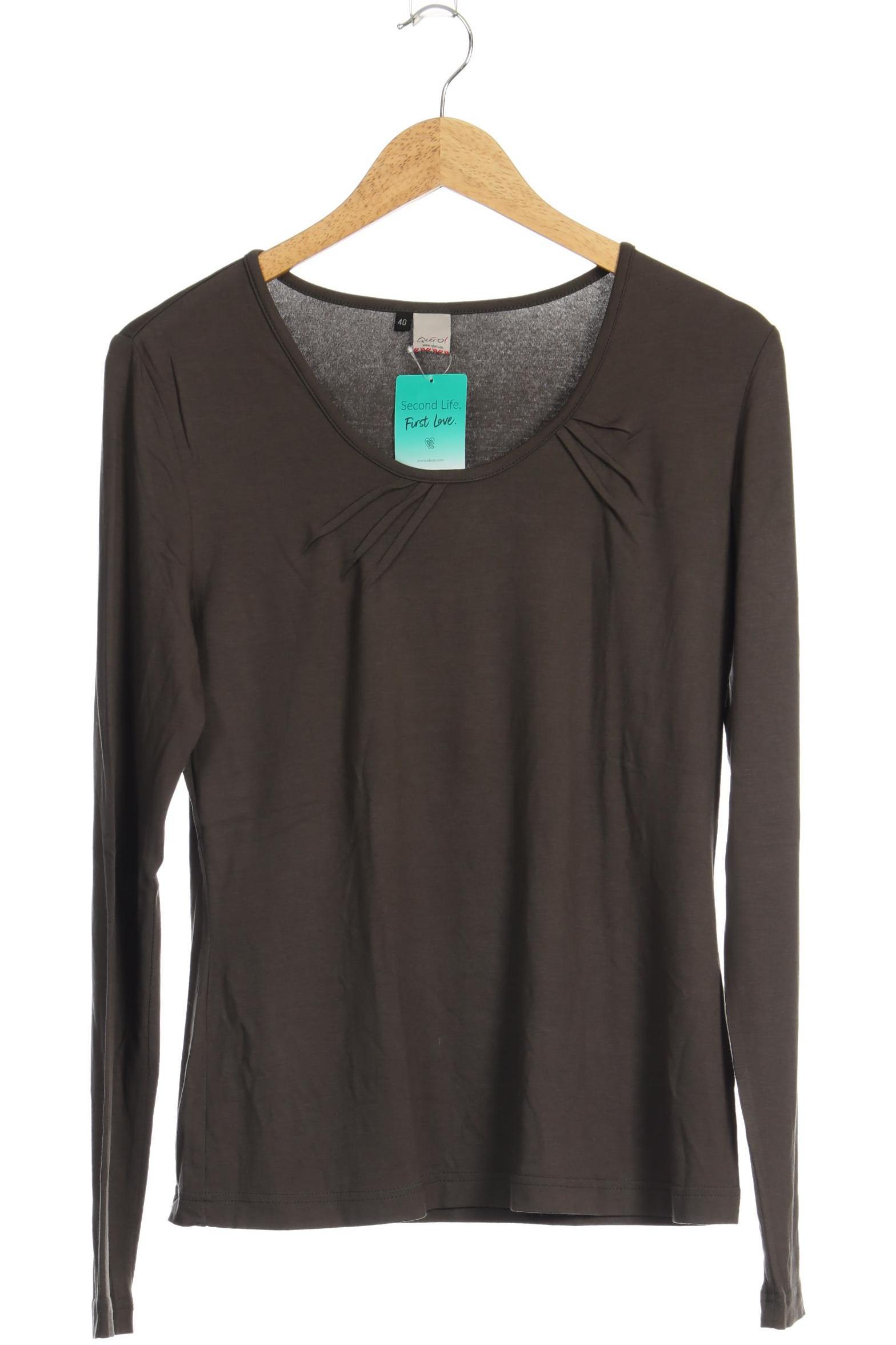 

Qiero Damen Langarmshirt, grau, Gr. 40