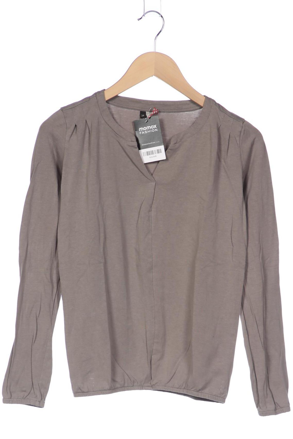 

Qiero Damen Langarmshirt, grau, Gr. 34