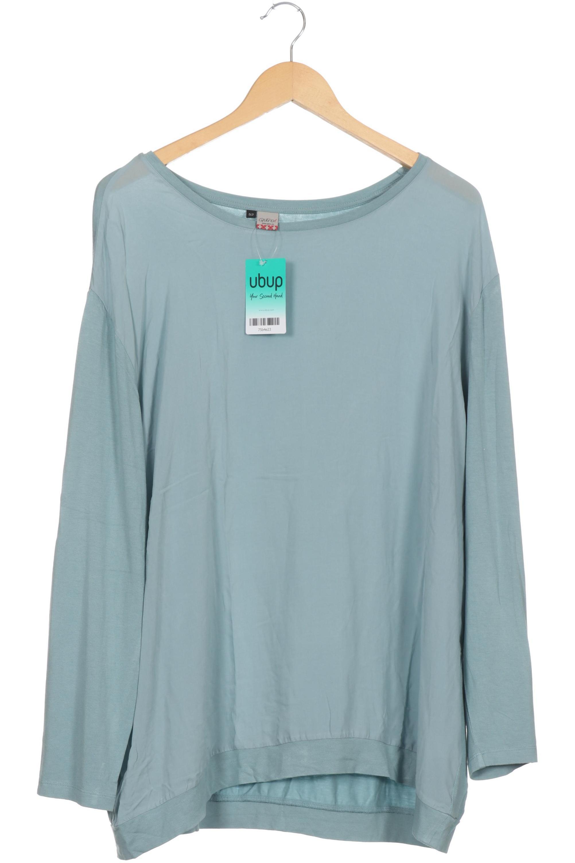 

Qiero Damen Langarmshirt, blau, Gr. 52