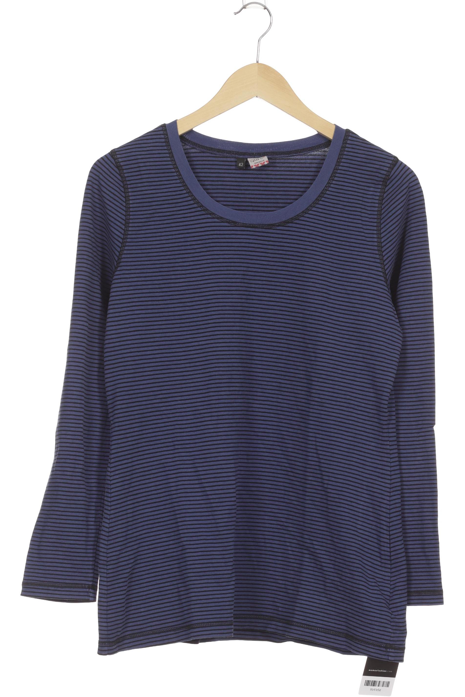 

Qiero Damen Langarmshirt, blau, Gr. 42