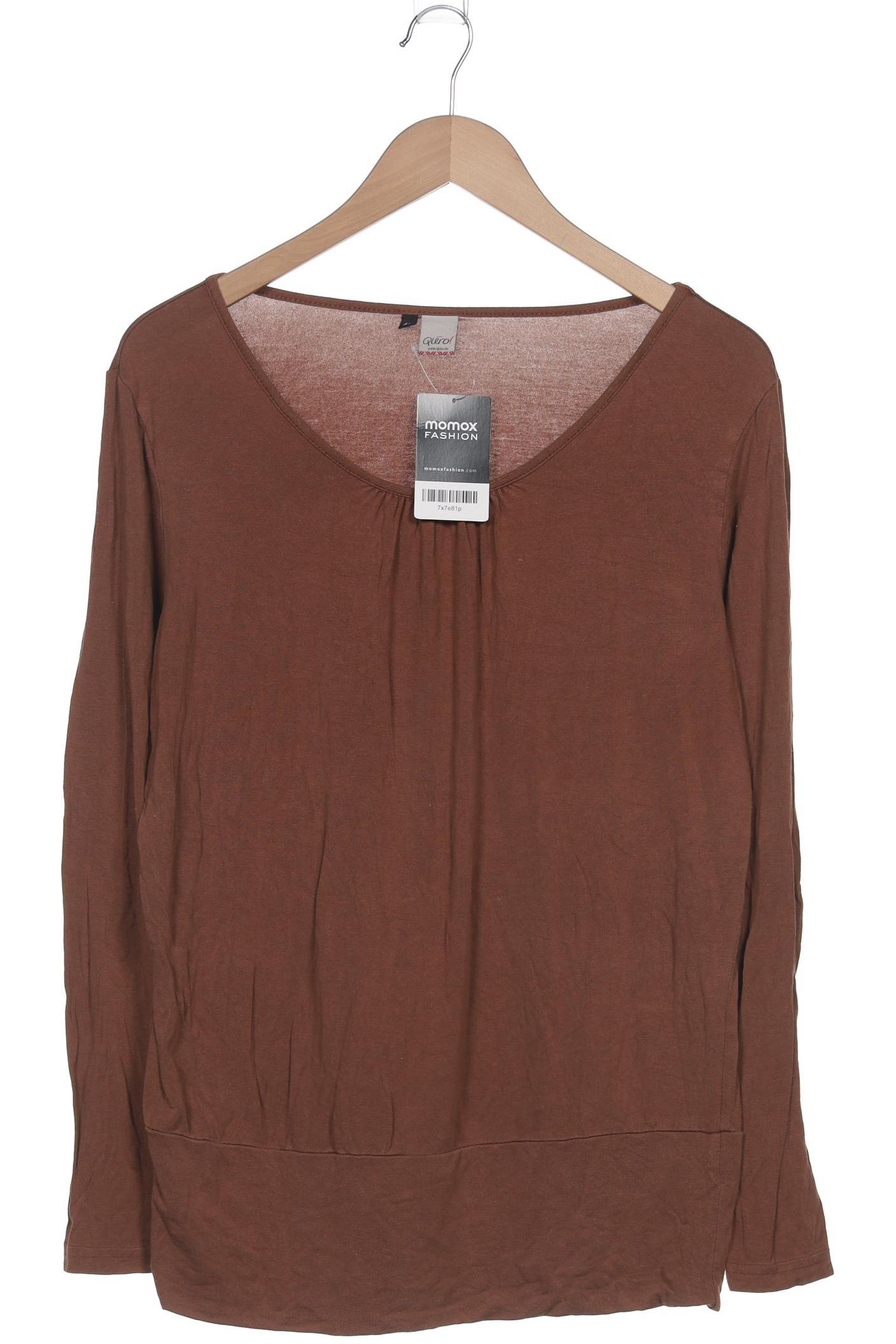 

Qiero Damen Langarmshirt, braun, Gr. 40