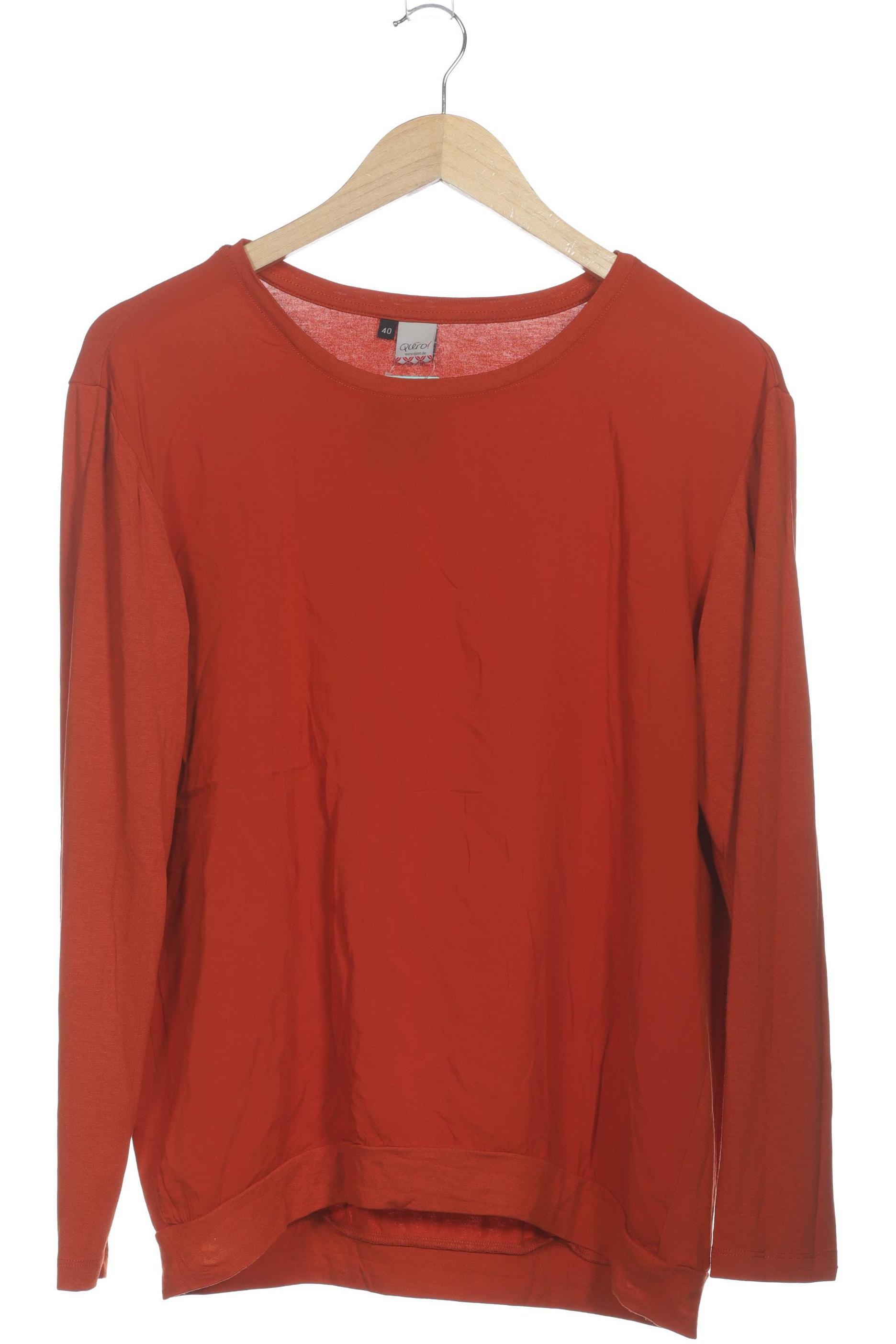 

Qiero Damen Langarmshirt, orange, Gr. 40