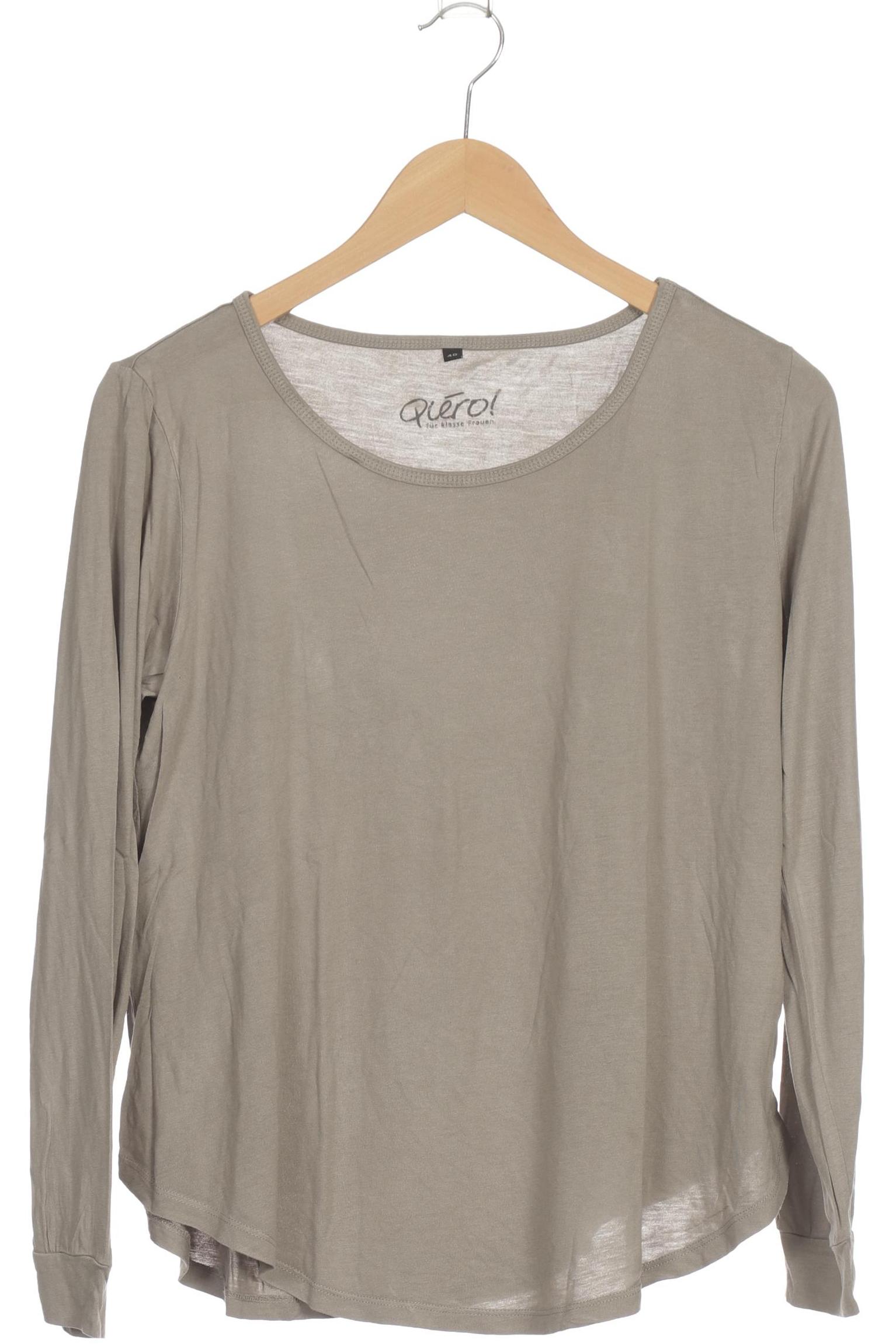 

Qiero Damen Langarmshirt, grau, Gr. 40