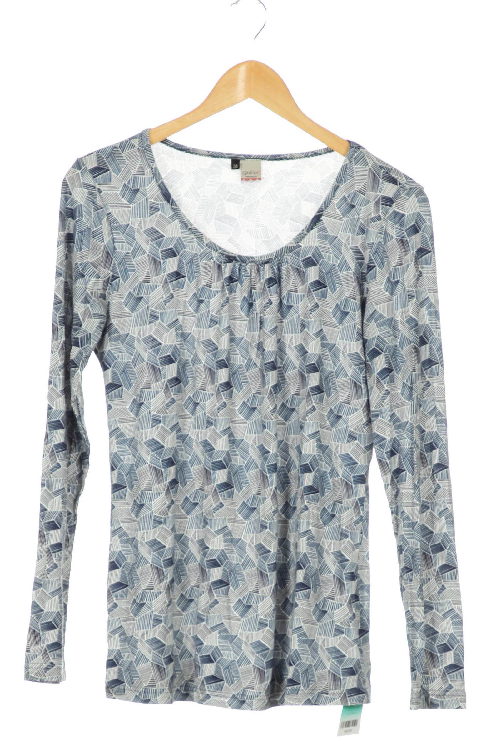 

Qiero Damen Langarmshirt, blau, Gr. 38
