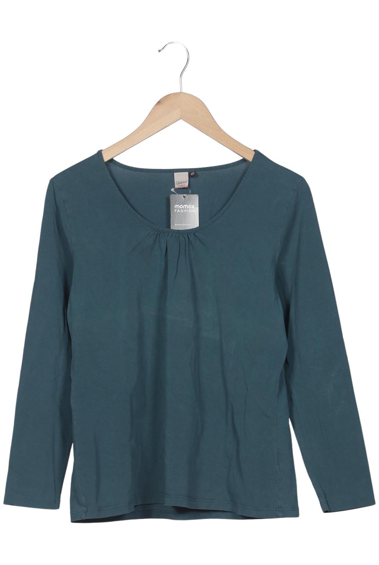 

Qiero Damen Langarmshirt, türkis, Gr. 46