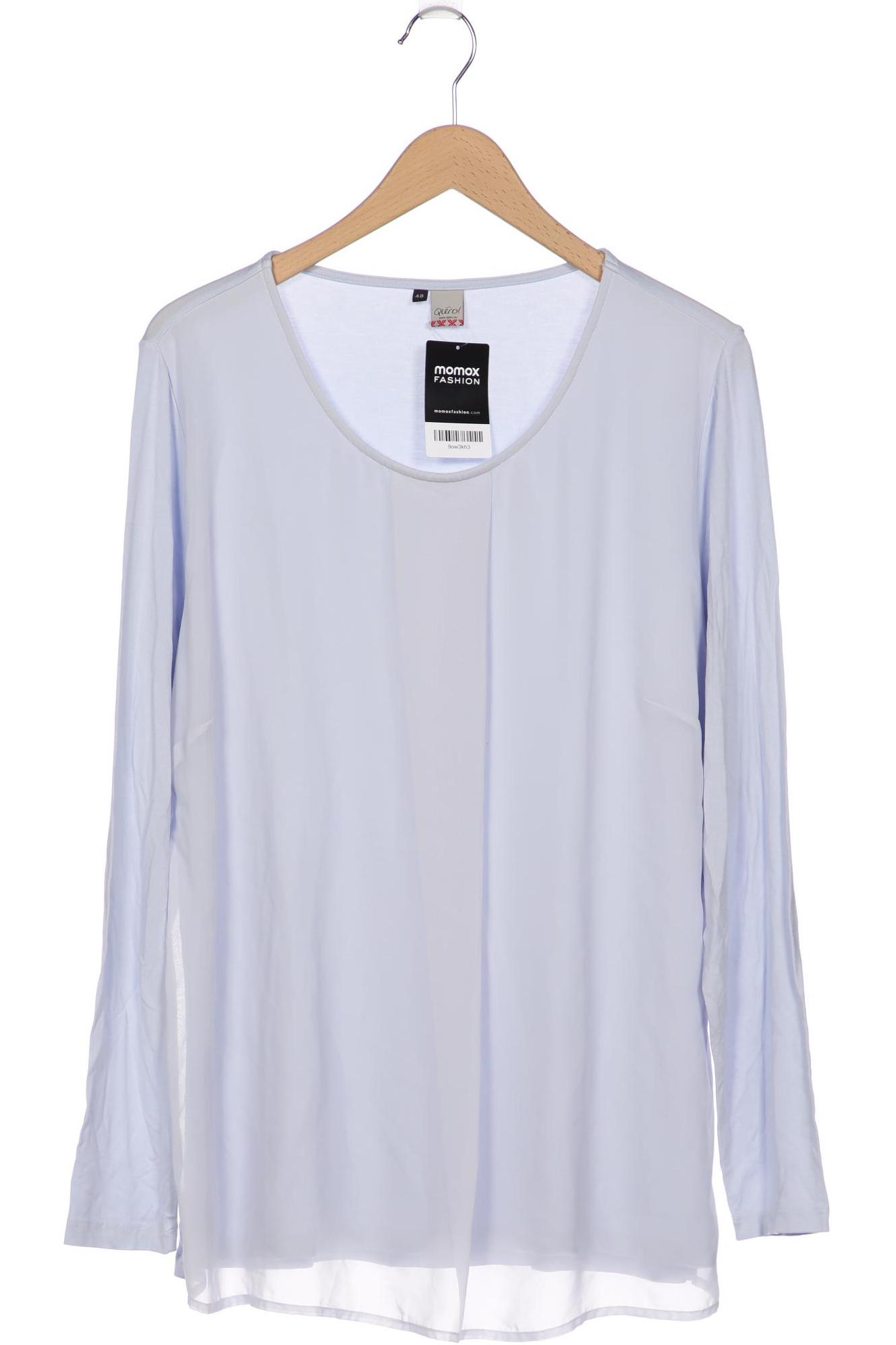 

Qiero Damen Langarmshirt, hellblau, Gr. 48