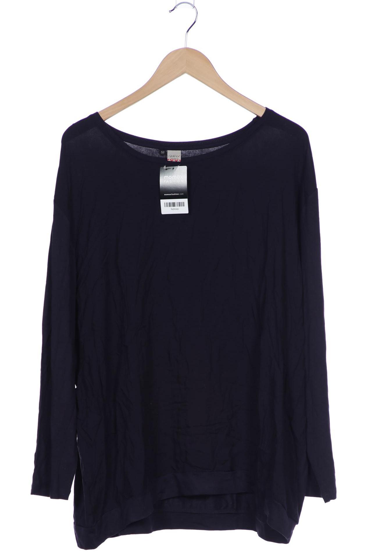 

Qiero Damen Langarmshirt, marineblau, Gr. 52